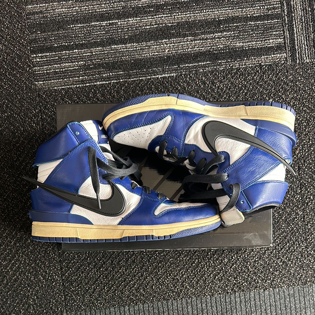AMBUSH × NIKE DUNK HIGH "DEEP ROYAL"