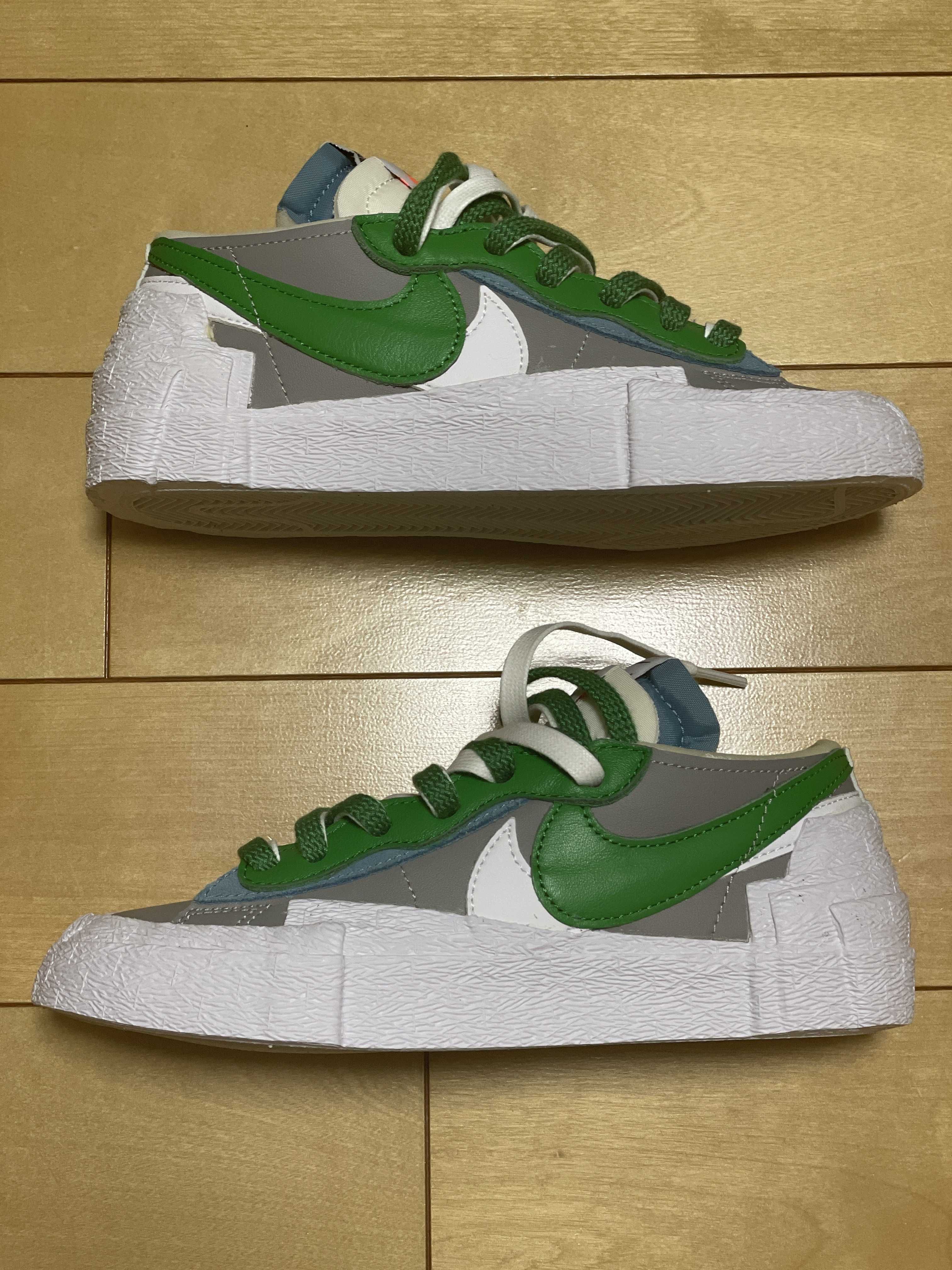 sacai × Nike Blazer Low "Classic Green"