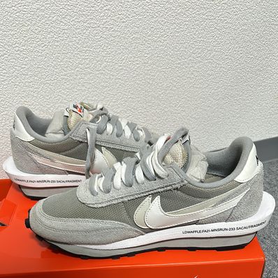 Fragment × sacai × Nike LD Waffle "Light Smoke Grey"