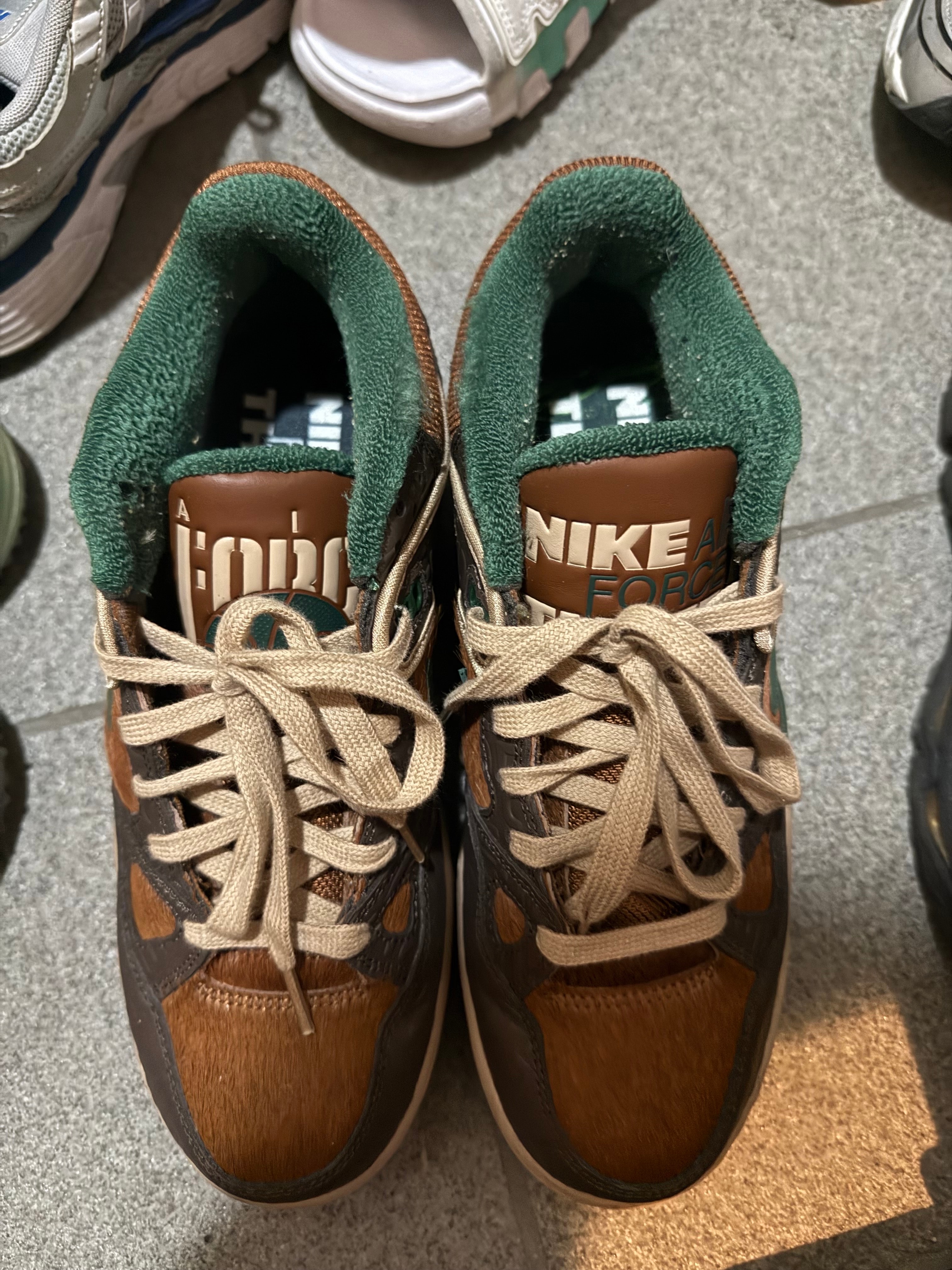 ニゴー × ナイキ エアフォース3 ロー SP "バロックブラウン アンド ピーカン" (ヒールロゴ "NIGO")