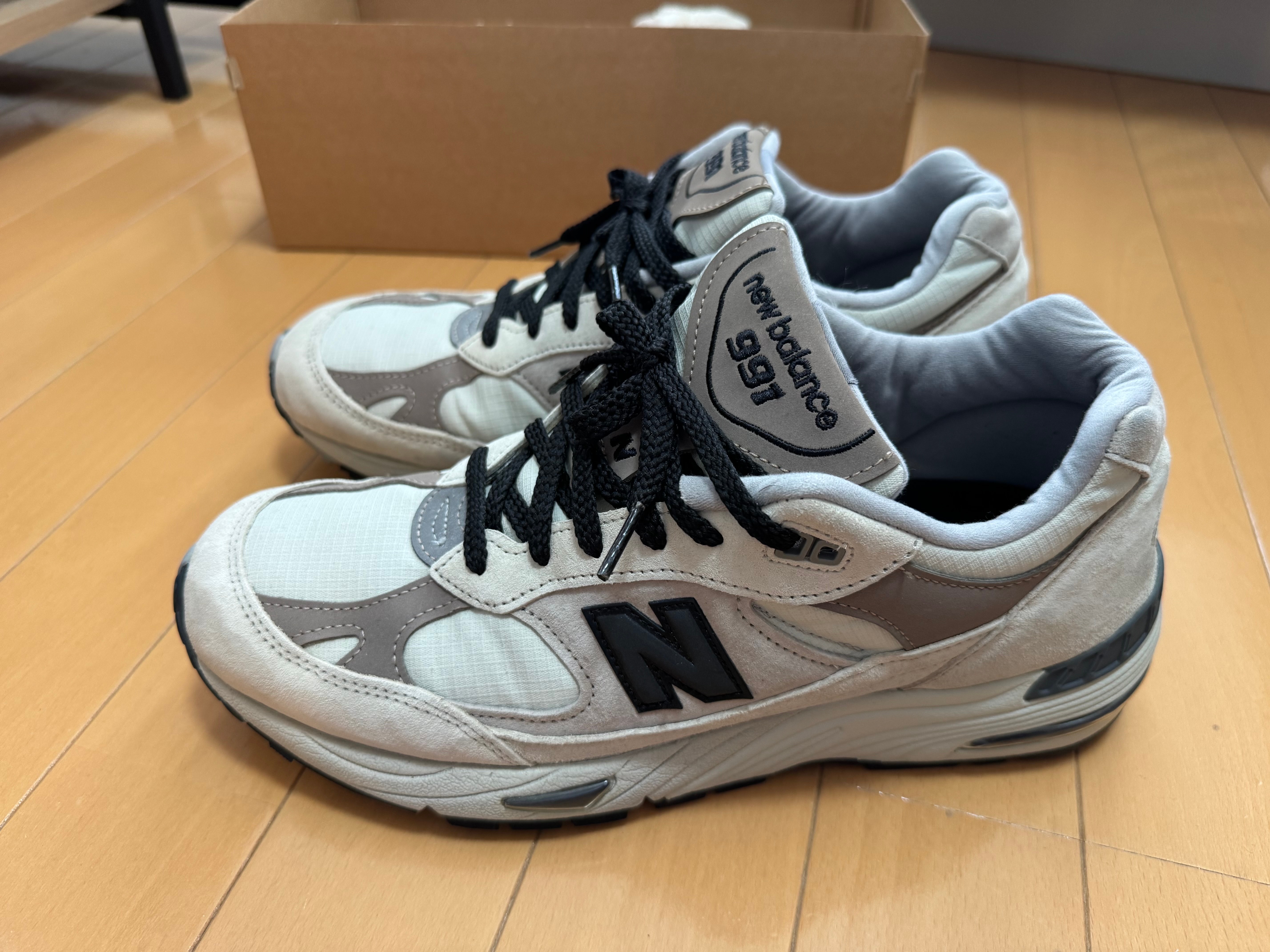 ニューバランス 991 アーバンウィンター "ペリカン/アイランドフォッシル"