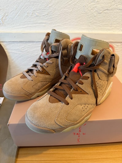 Travis Scott × Nike Air Jordan 6 "British Khaki"