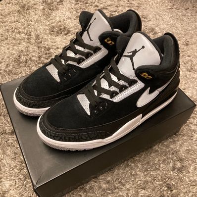 Nike Air Jordan 3 Retro Tinker "Black/Cement Grey"