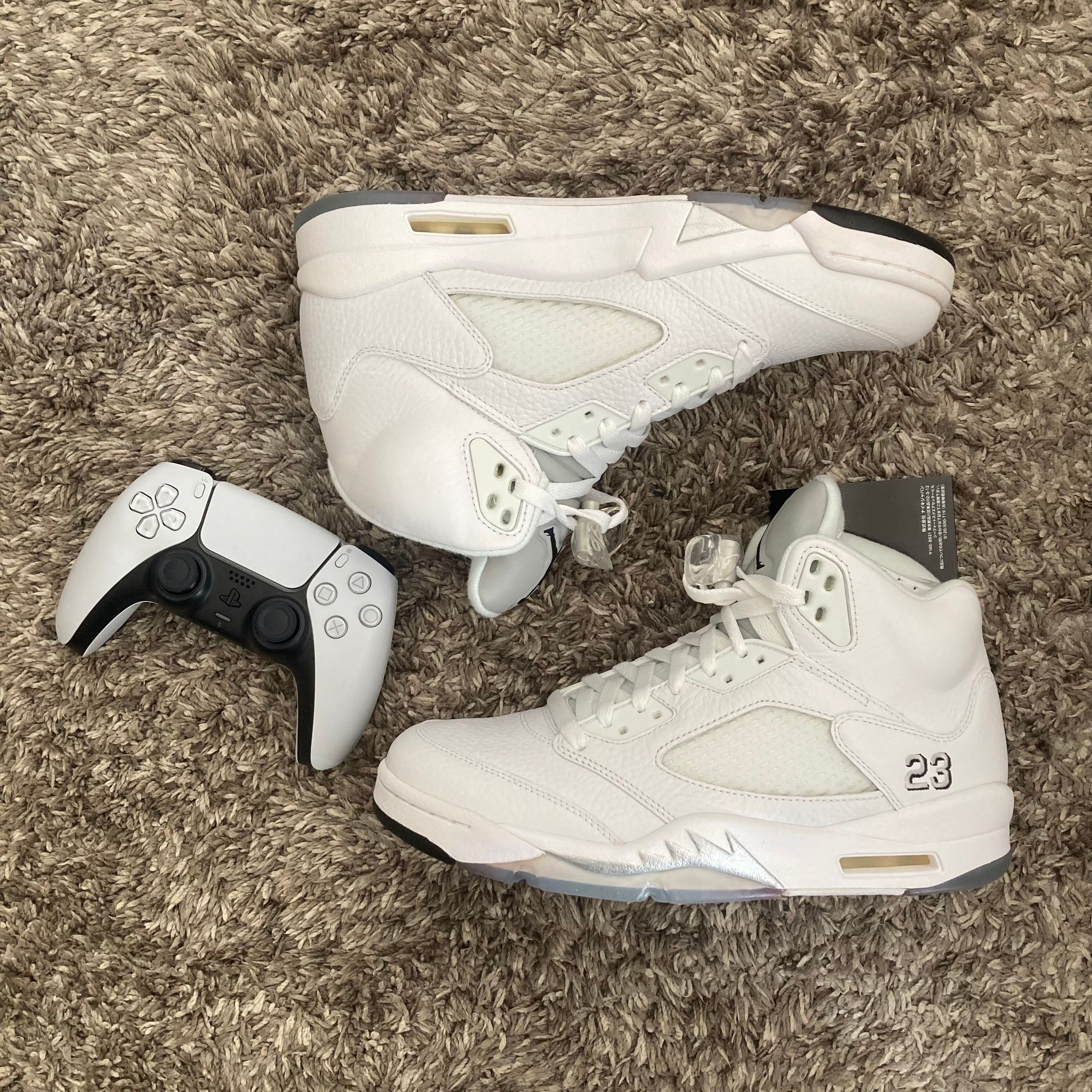 Nike Air Jordan 5 Retro "Metallic White" (2015)