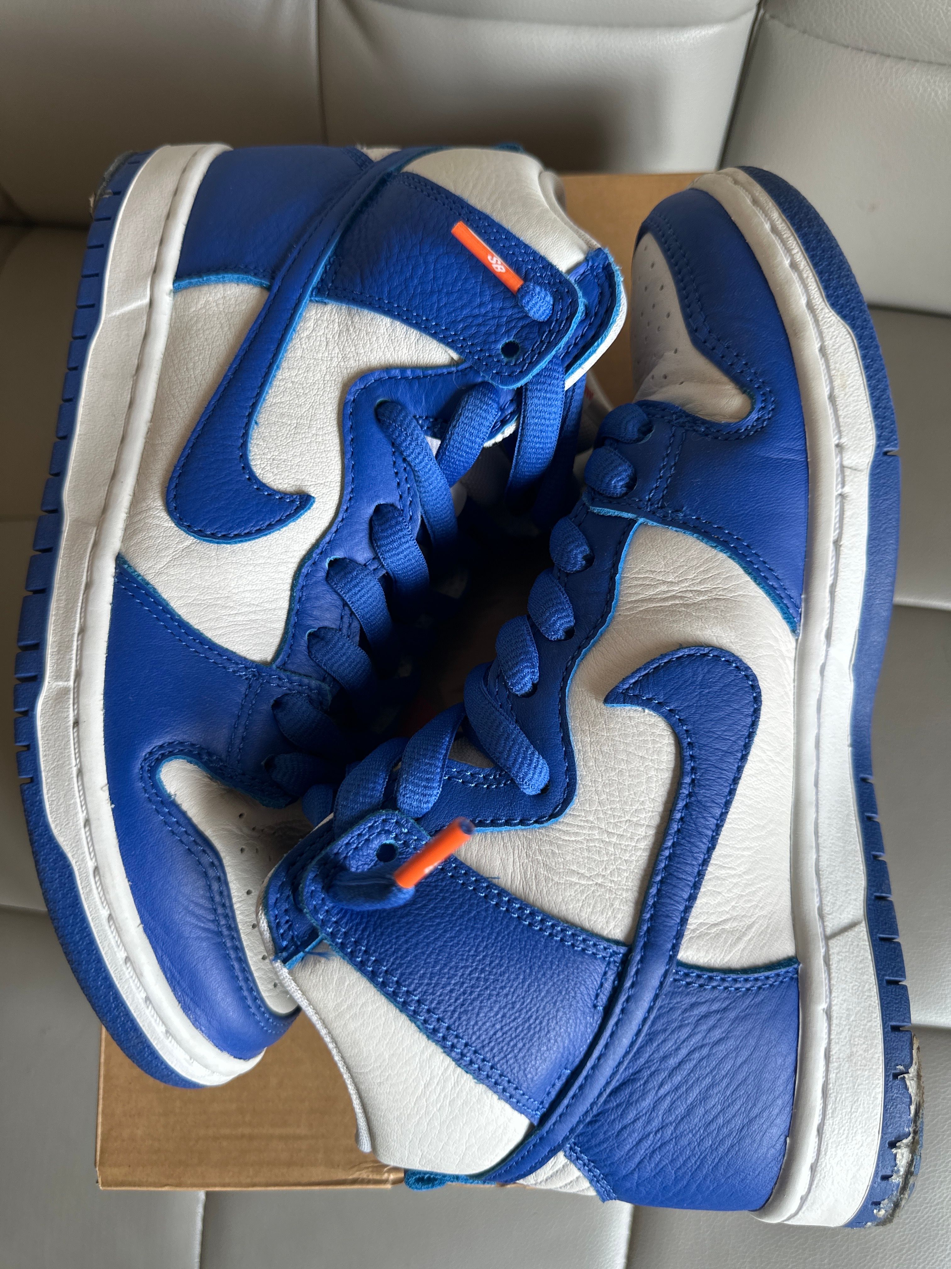 Nike SB Dunk High Orange Label "Kentucky"