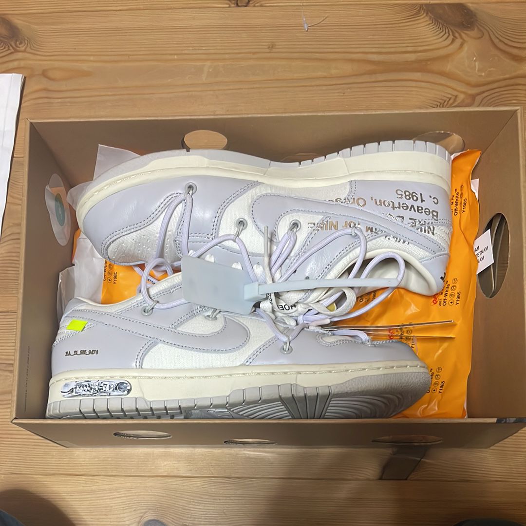 Off-White × Nike Dunk Low 1 of 50 "Lot.49"