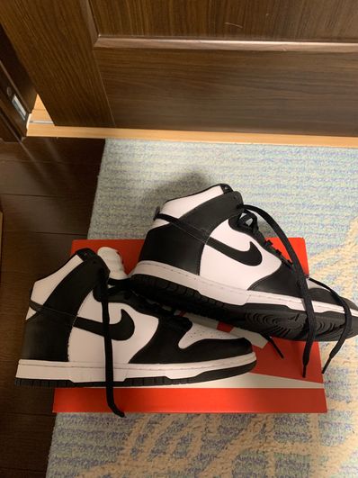Nike Women's Dunk High "Black and White"