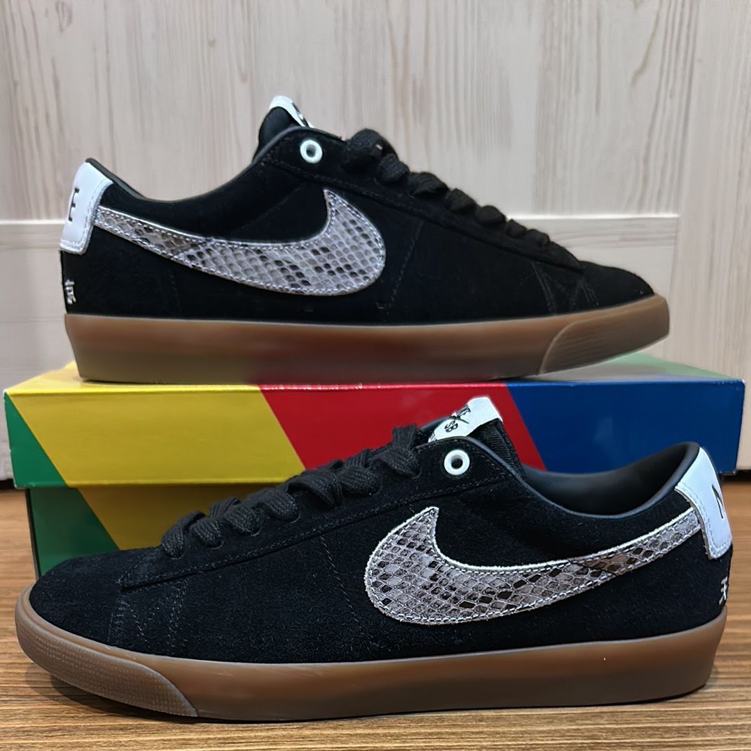 Wacko Maria × Nike SB Blazer Low "Black"