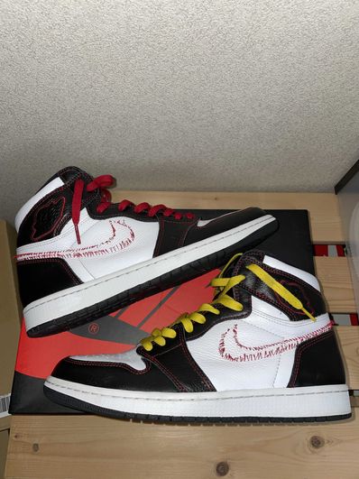 Nike Air Jordan 1 High OG Defiant "Black/Yellow/Gym Red"