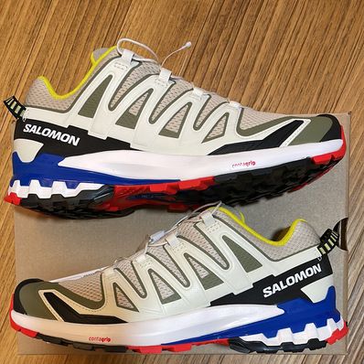 Salomon XA Pro 3D V9 "Rainy Day/White/Lapis Blue"