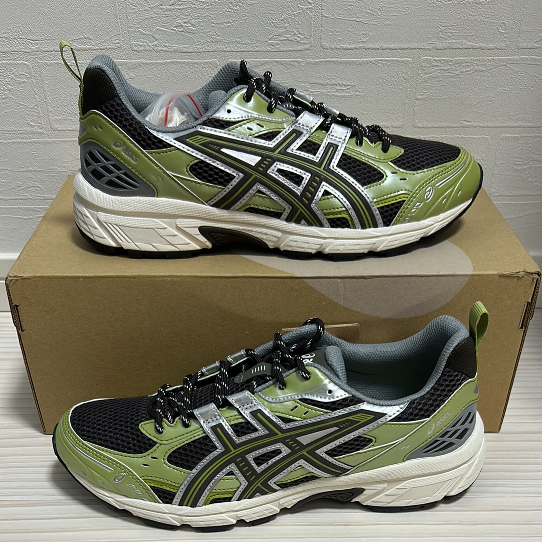 キス ロニーファイグ × アシックス ゲルヌノビキ "デリシオーソ/ピュアシルバー"