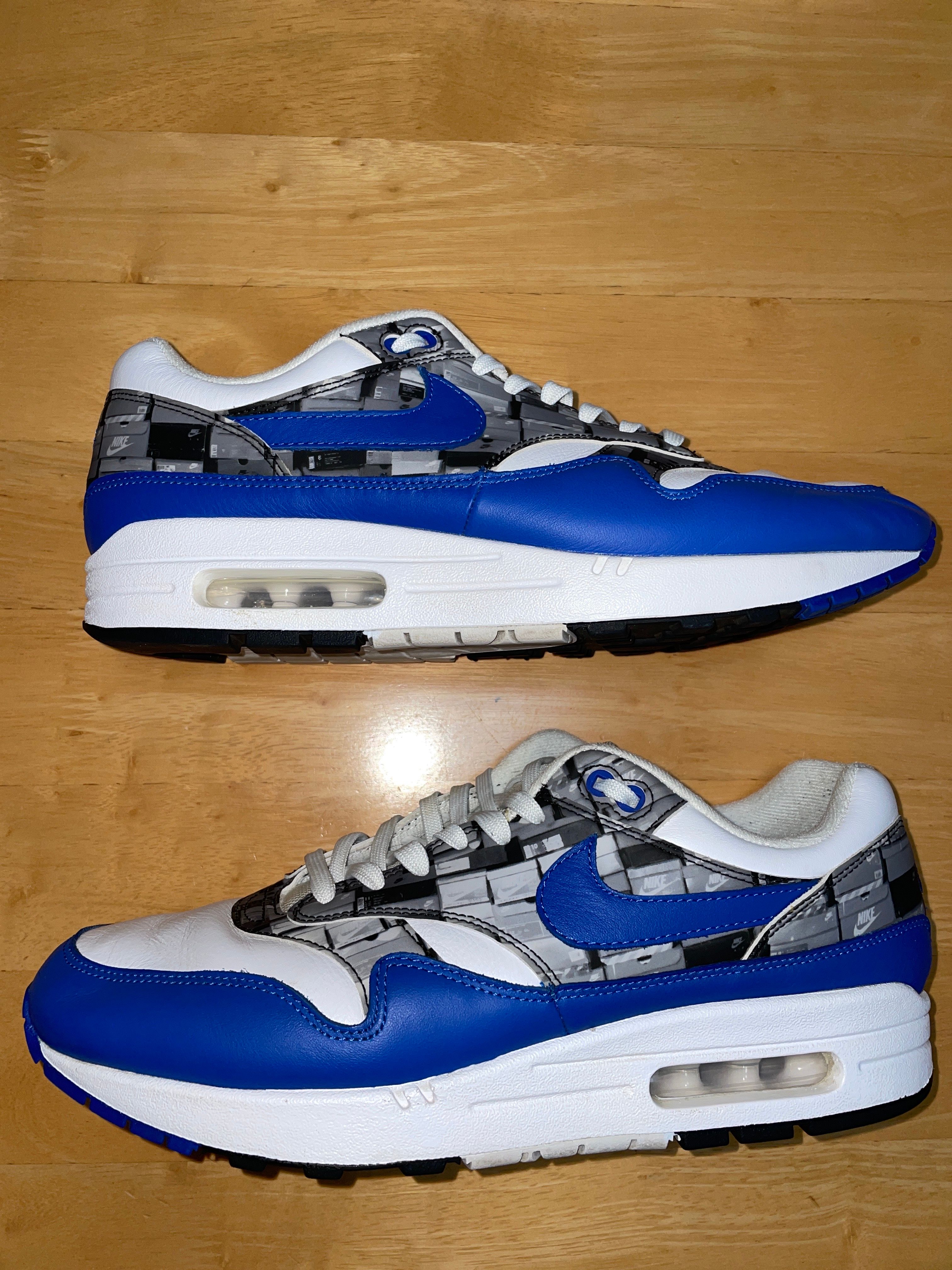 atmos × Nike Air Max 1 Blue "We Love Nike"
