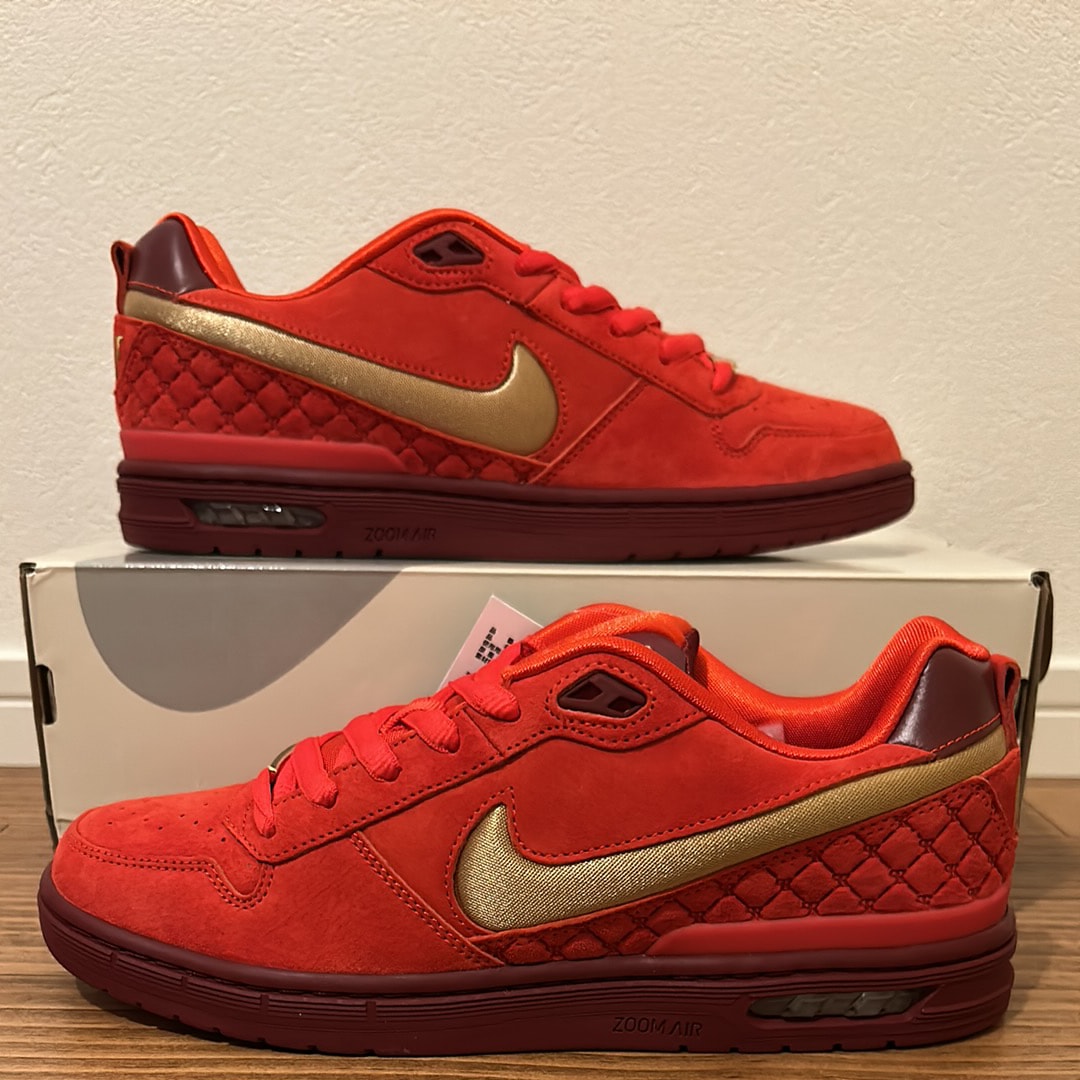 Paul Rodriguez × Nike SB P-Rod 1 "Habanero Red/Team Red"