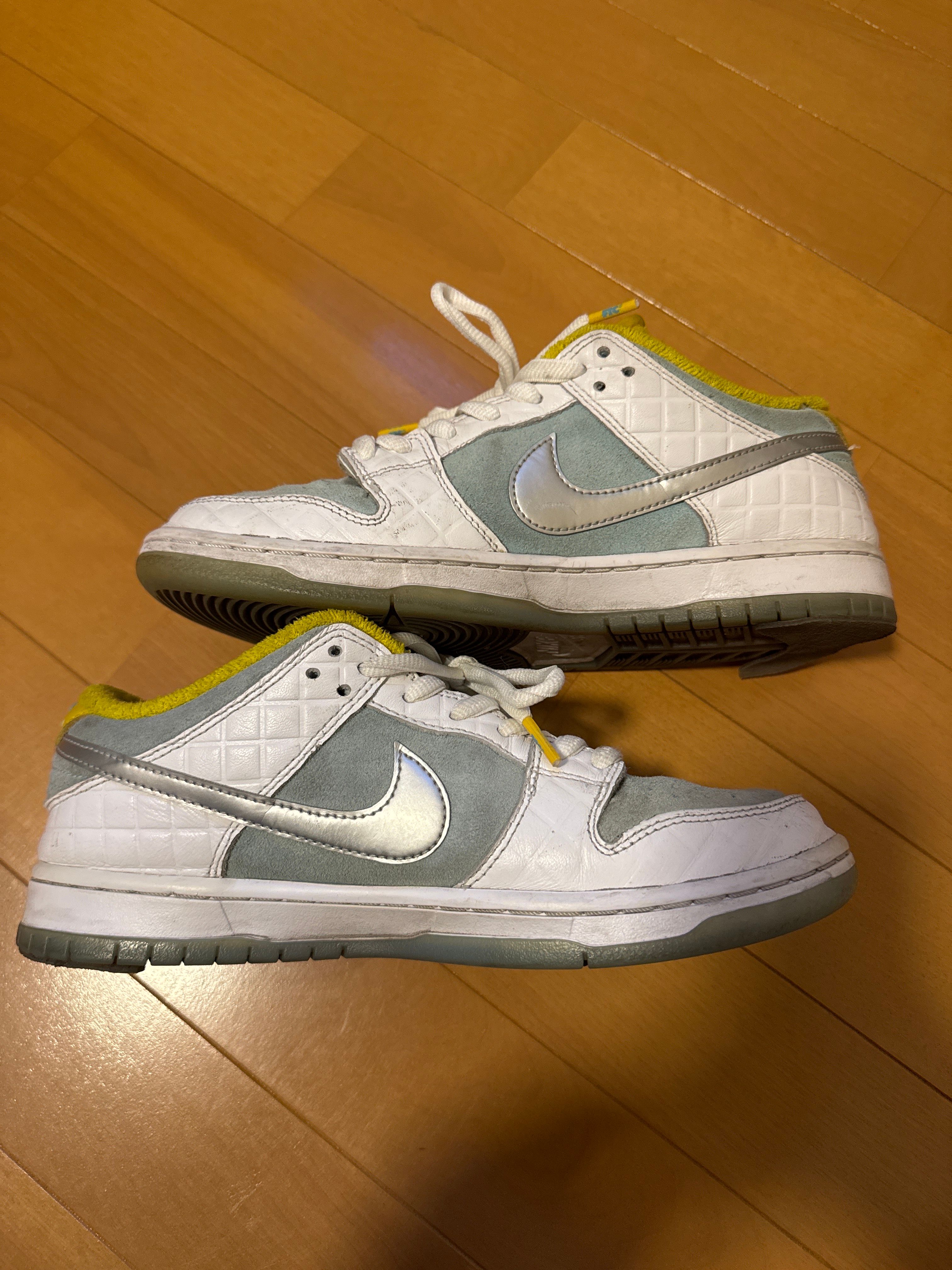 FTC × Nike SB Dunk Low "White/Blue"