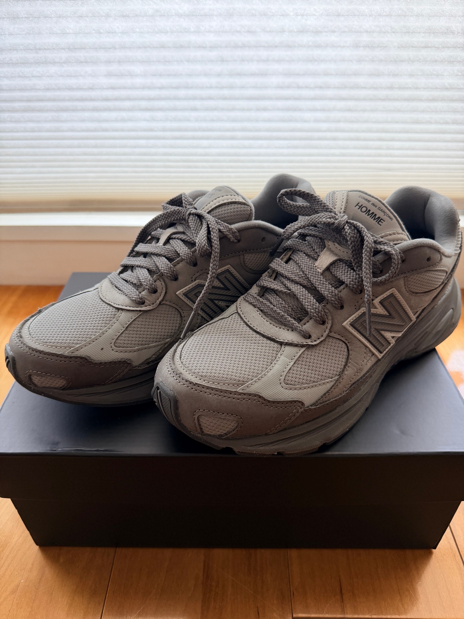 COMME des GARCONS HOMME × New Balance 2010 "Charcoal"