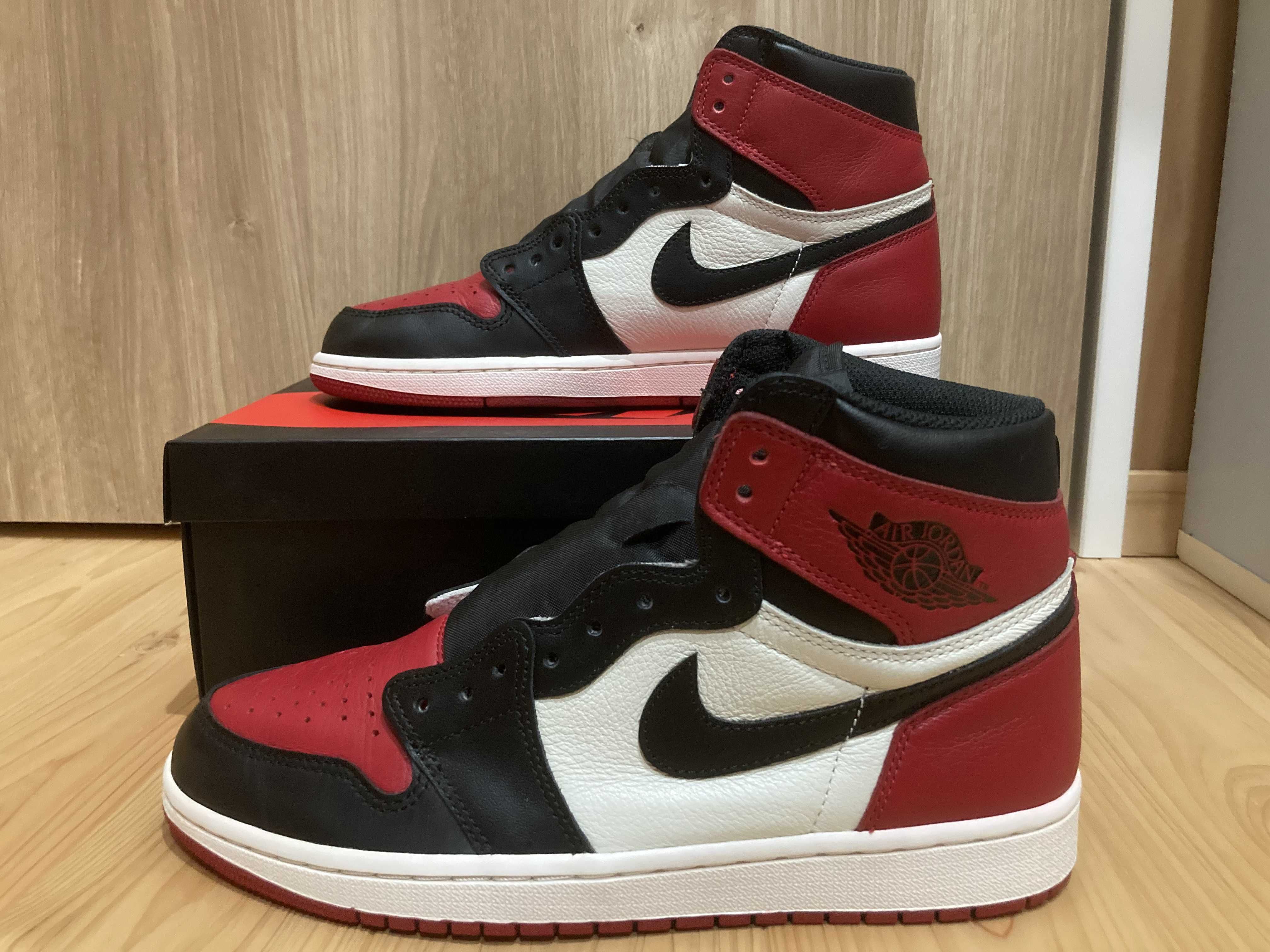 Nike Air Jordan 1 Retro High OG "Bred Toe"