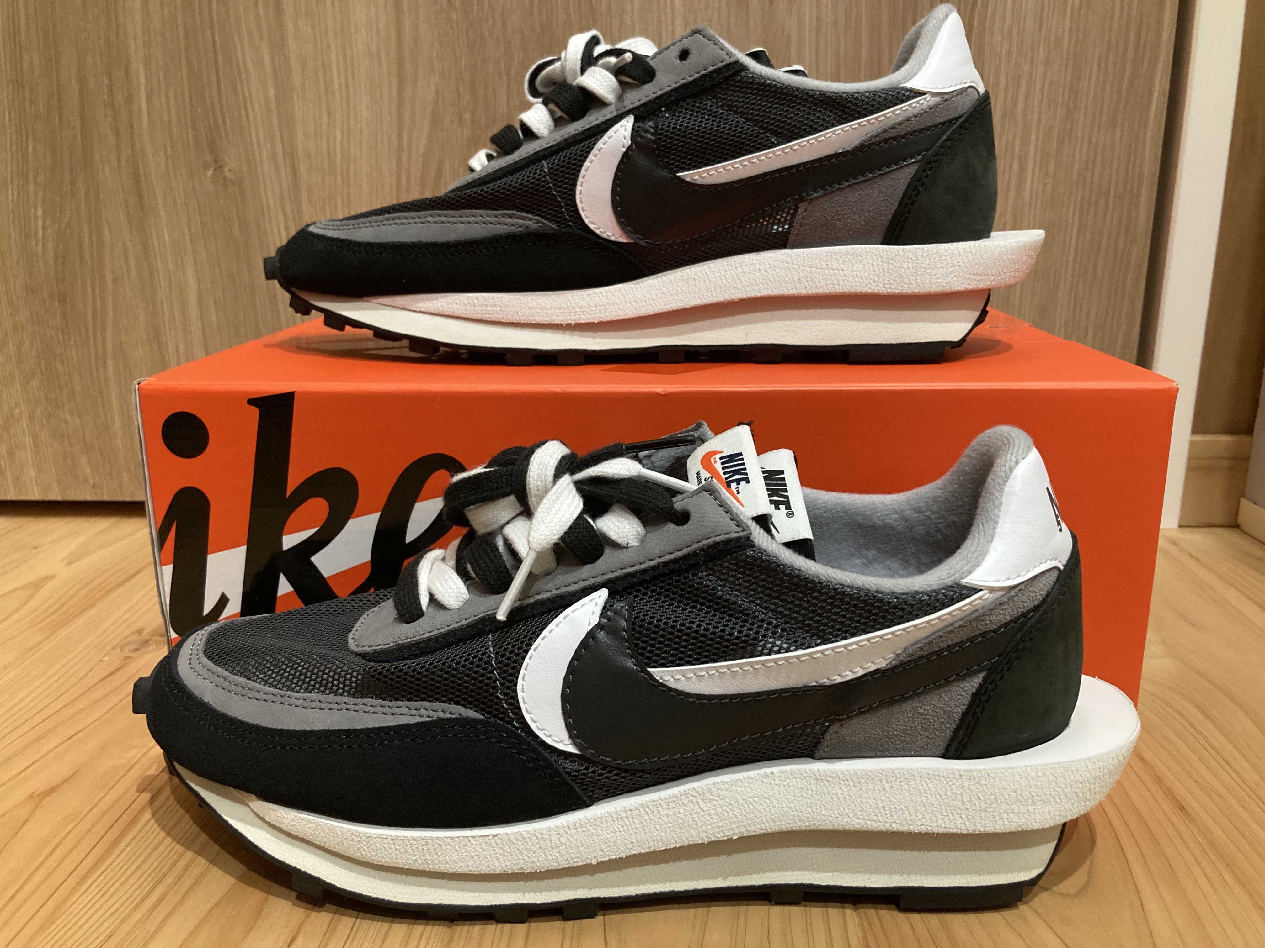 sacai × Nike LD Waffle "Black"