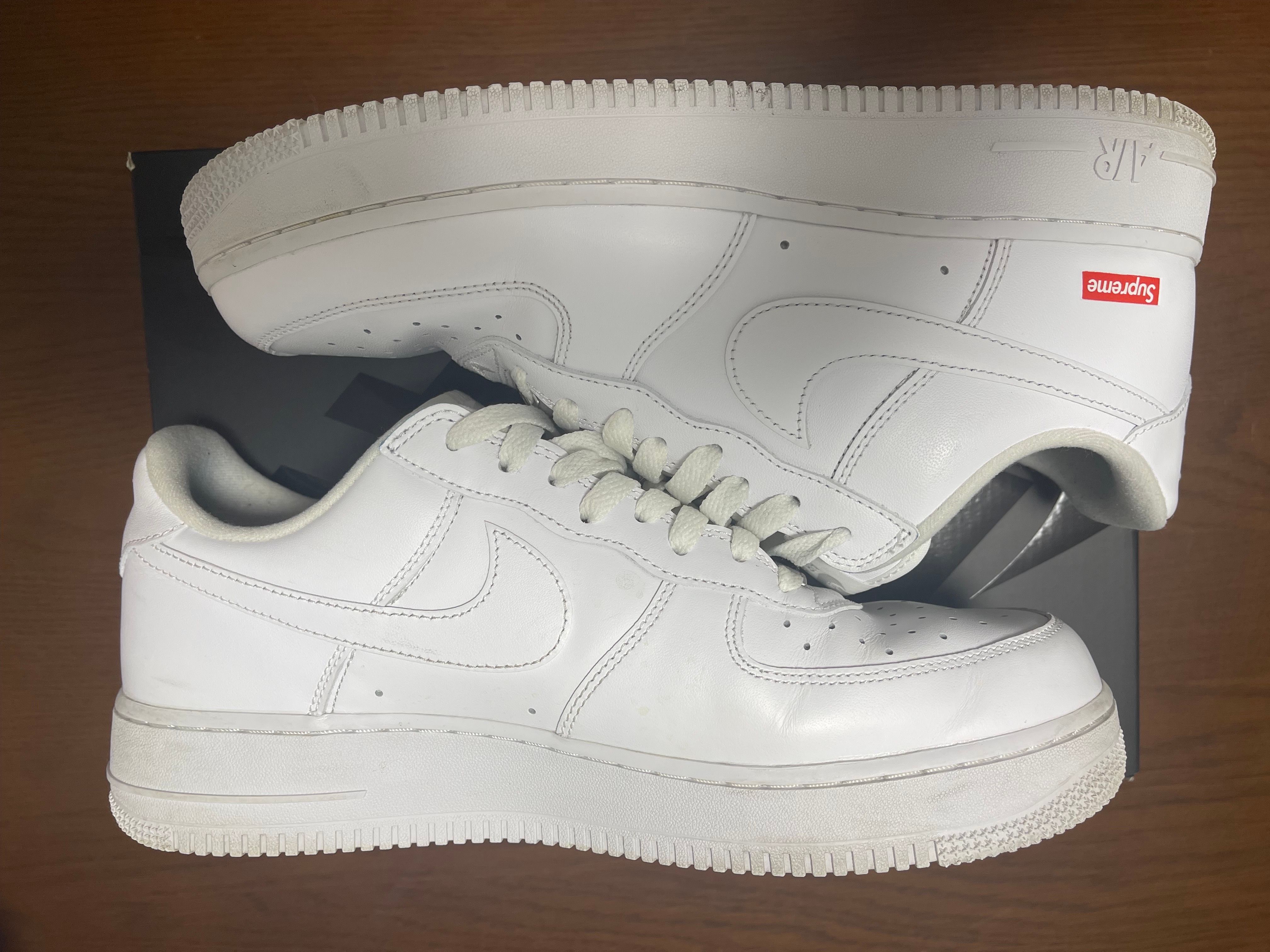 Supreme × Nike Air Force 1 Low "White"