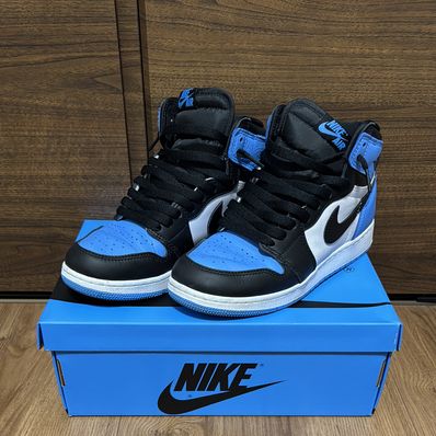 Nike GS Air Jordan 1 Retro High OG "University Blue/UNC Toe"