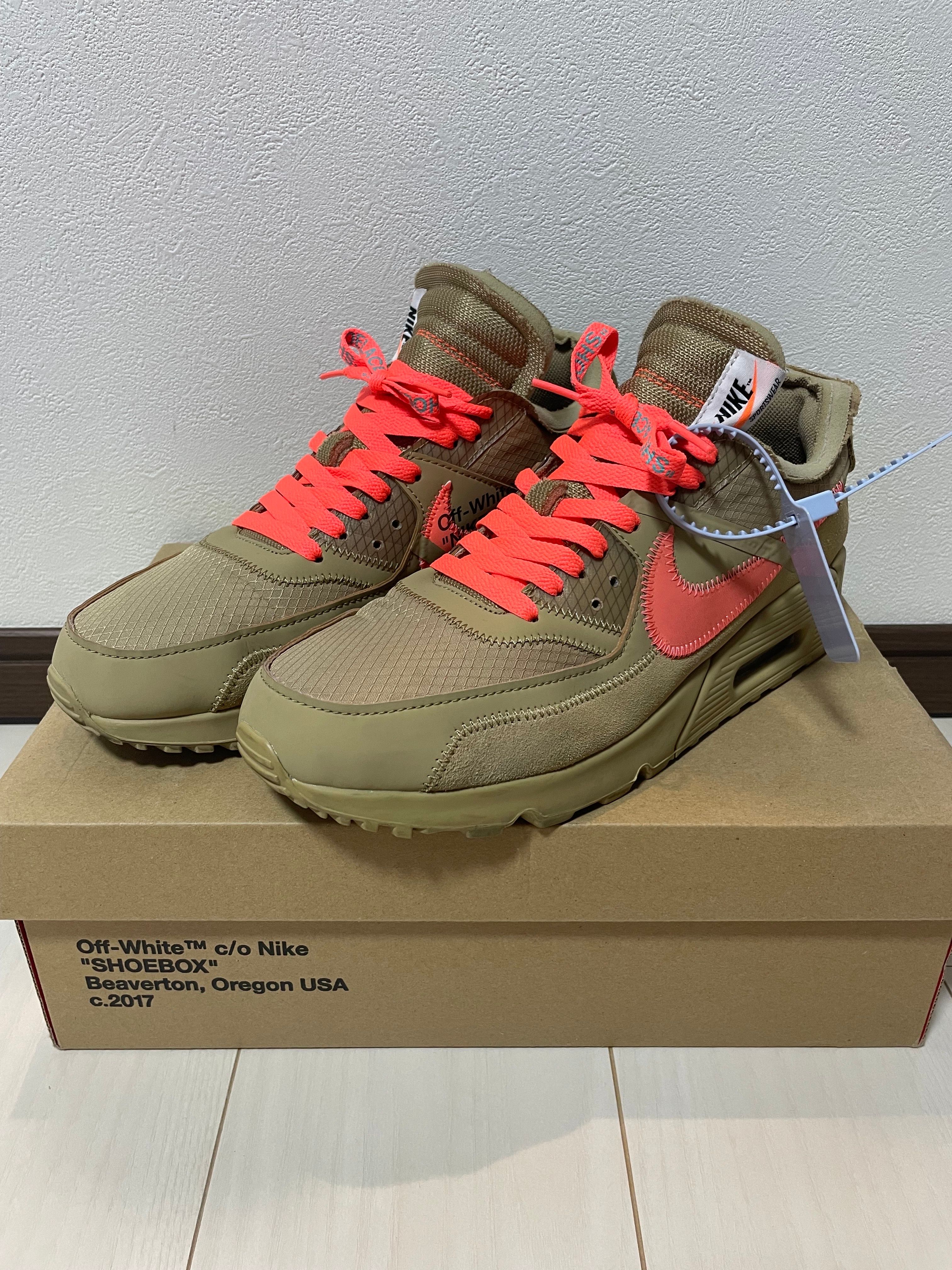 Off-White × Nike Air Max 90 "Desert Ore"