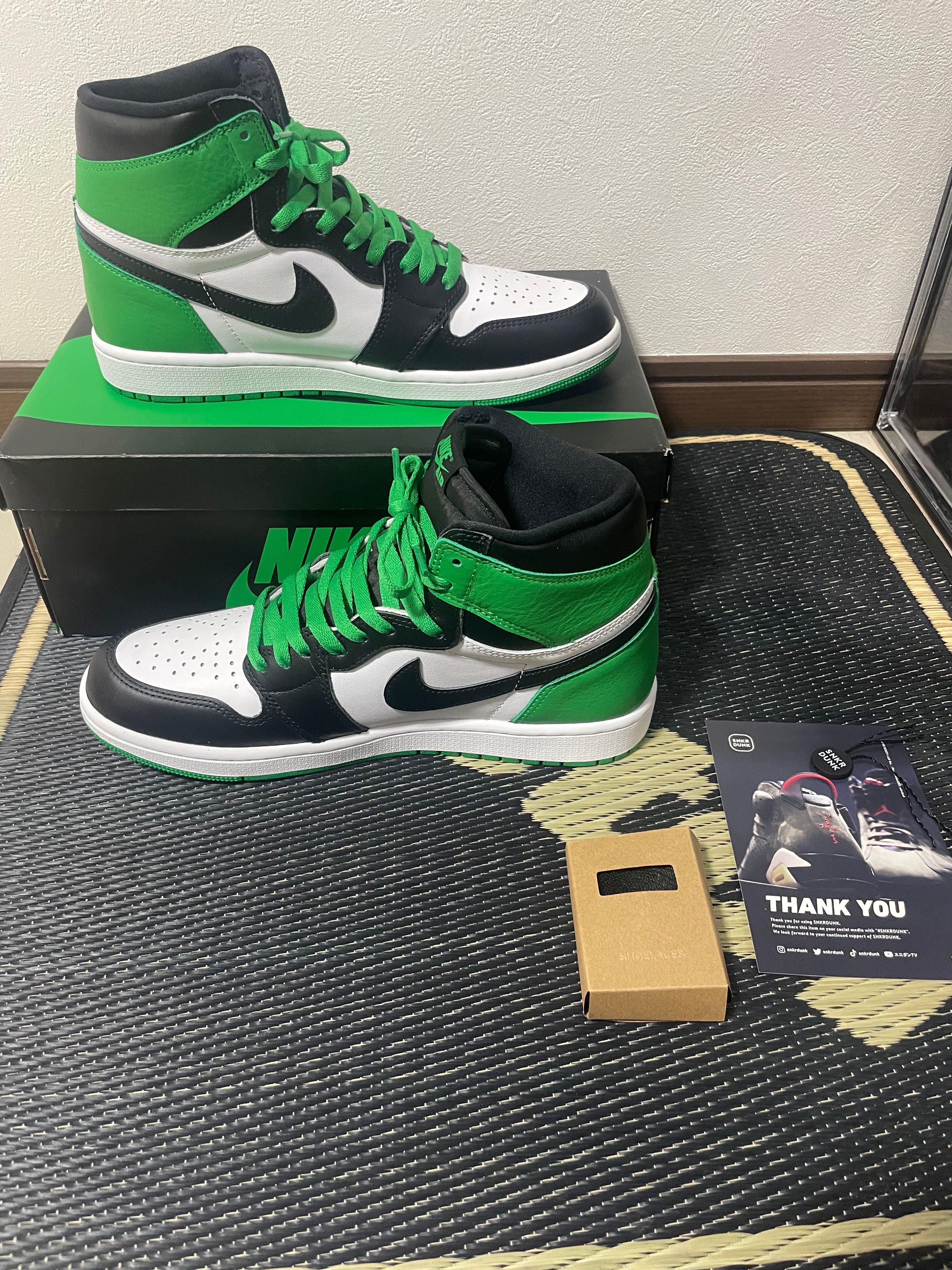Nike Air Jordan 1 Retro High OG "Celtics/Black and Lucky Green" (2023)