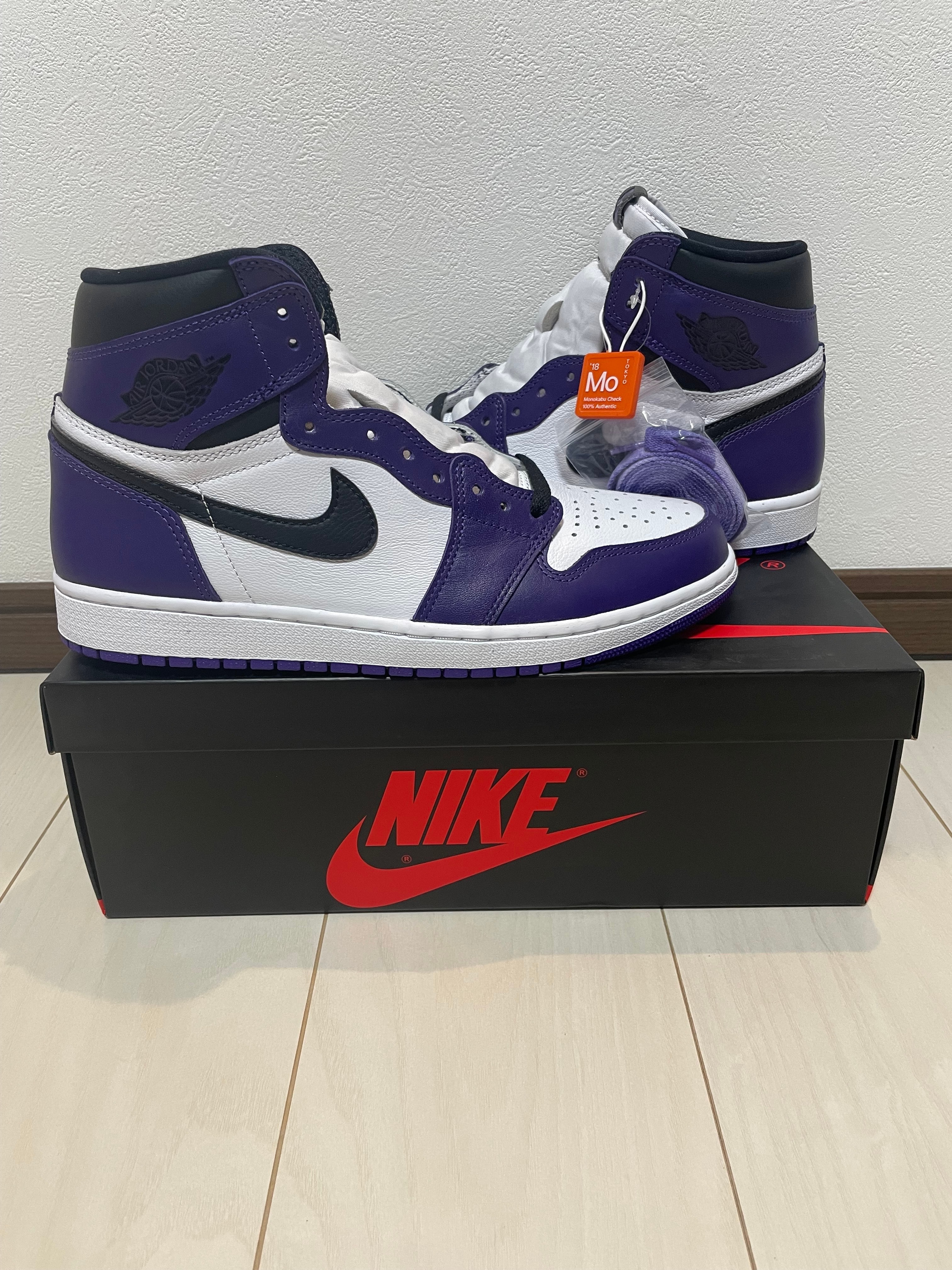 Nike Air Jordan 1 Retro High OG "Court Purple White/Black" (2020)