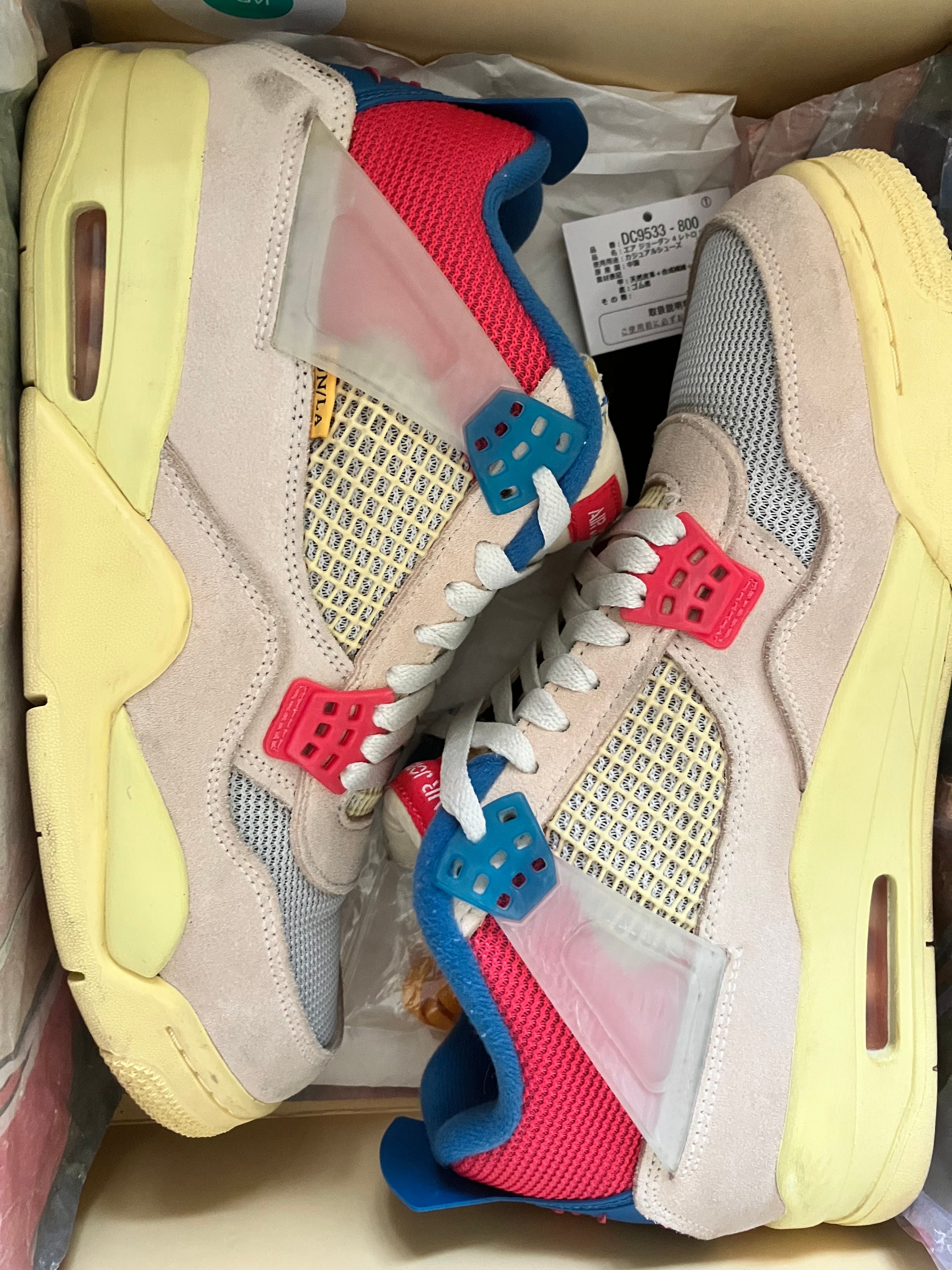 UNION × Nike Air Jordan 4 SP "Guava Ice/Light Fusion Red"