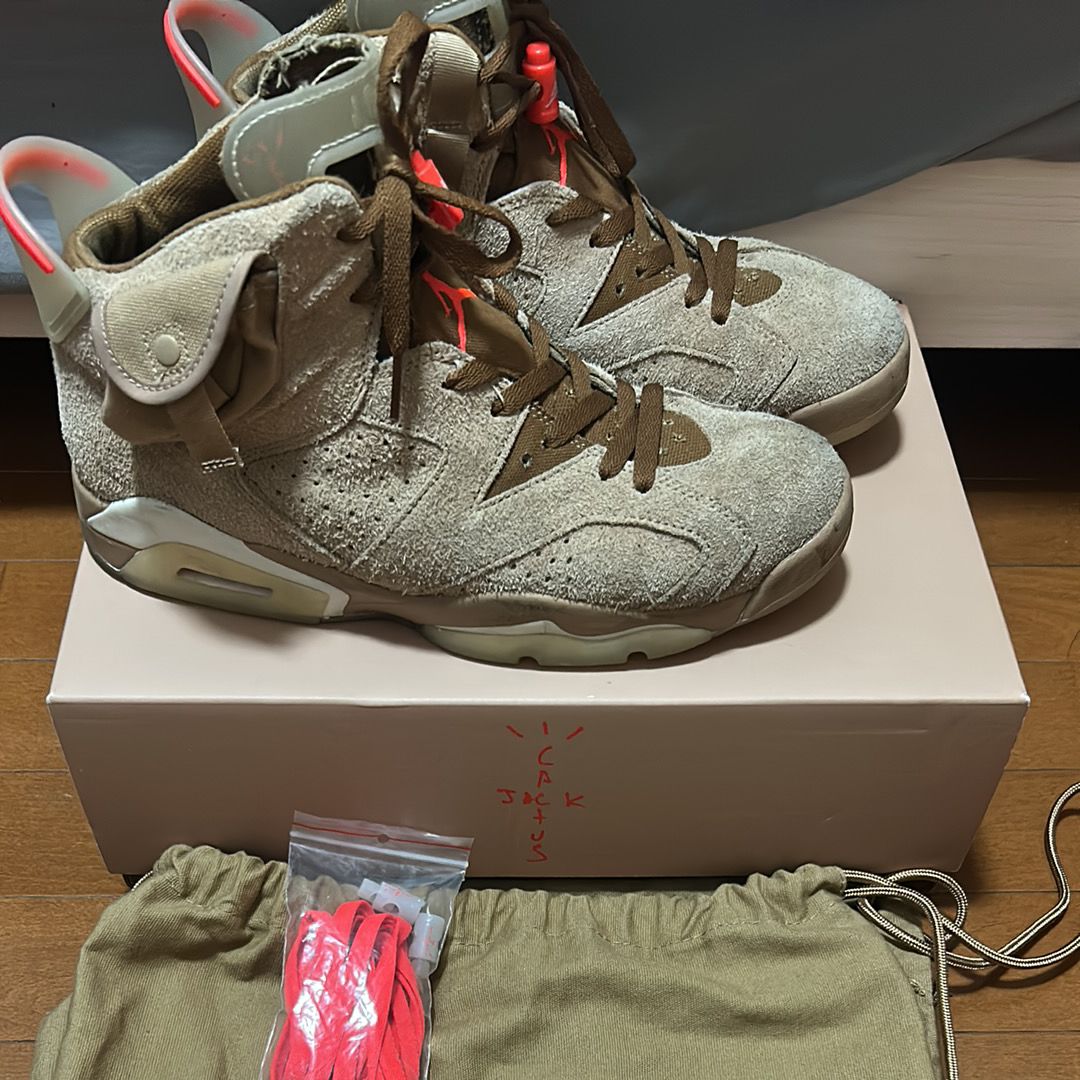 Travis Scott × Nike Air Jordan 6 "British Khaki"