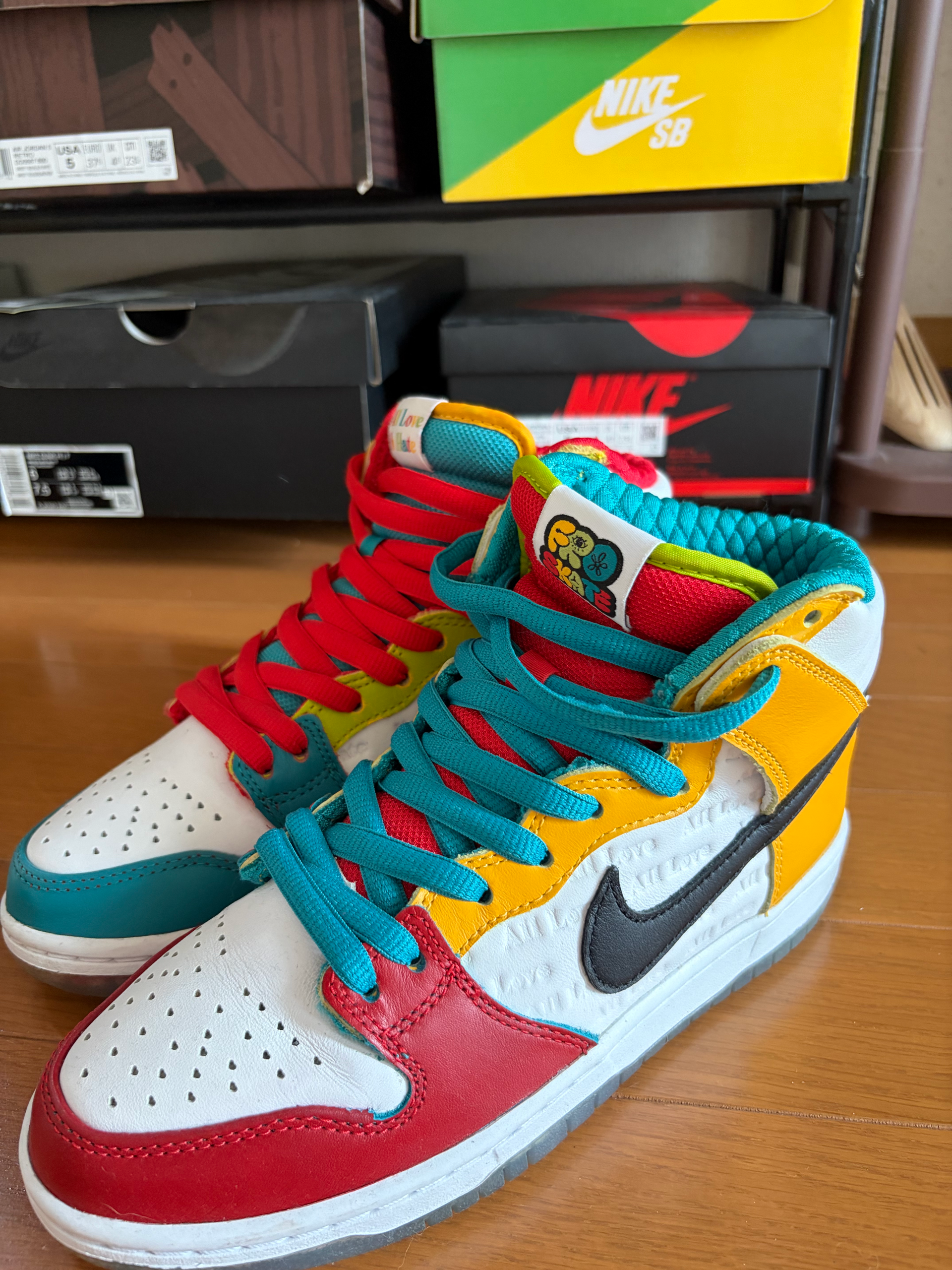 froSkate × Nike SB Dunk High Pro QS "All Love"