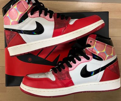Spider-Man × Nike Air Jordan 1 Retro High OG SP "Spider-Man: Across the Spider-Verse/University Red"