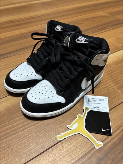 Nike PS Jordan 1 Retro High OG "Black/White"