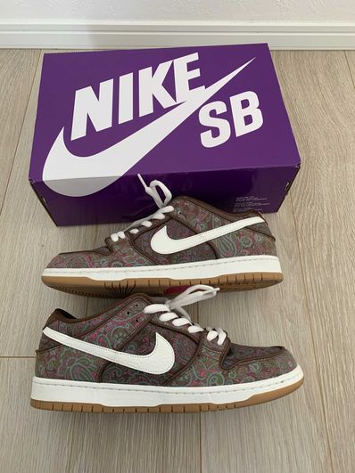 Nike SB Dunk Low PRM "Brown Paisley"