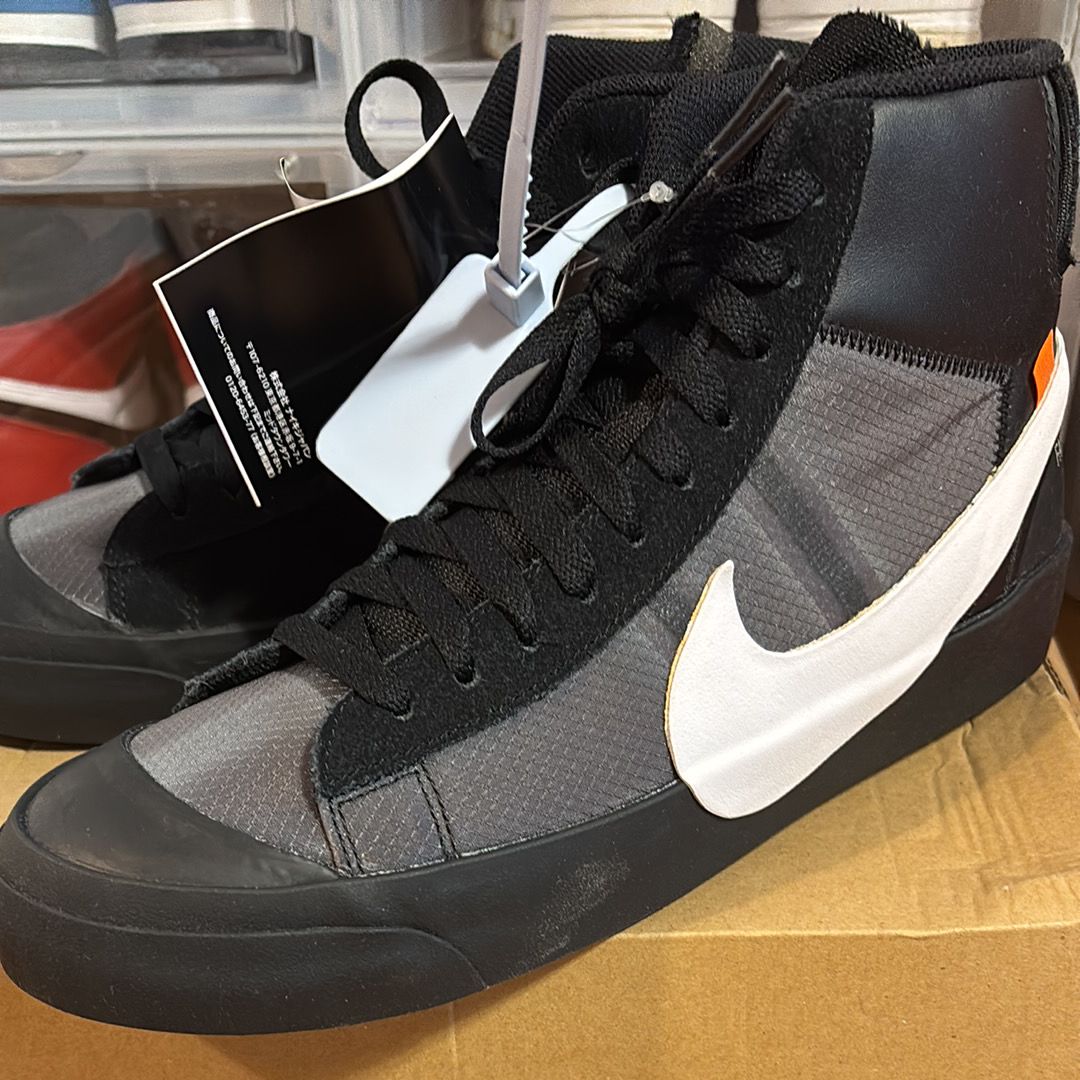 Off-White × Nike Blazer Studio Mid "Grim Reaper"