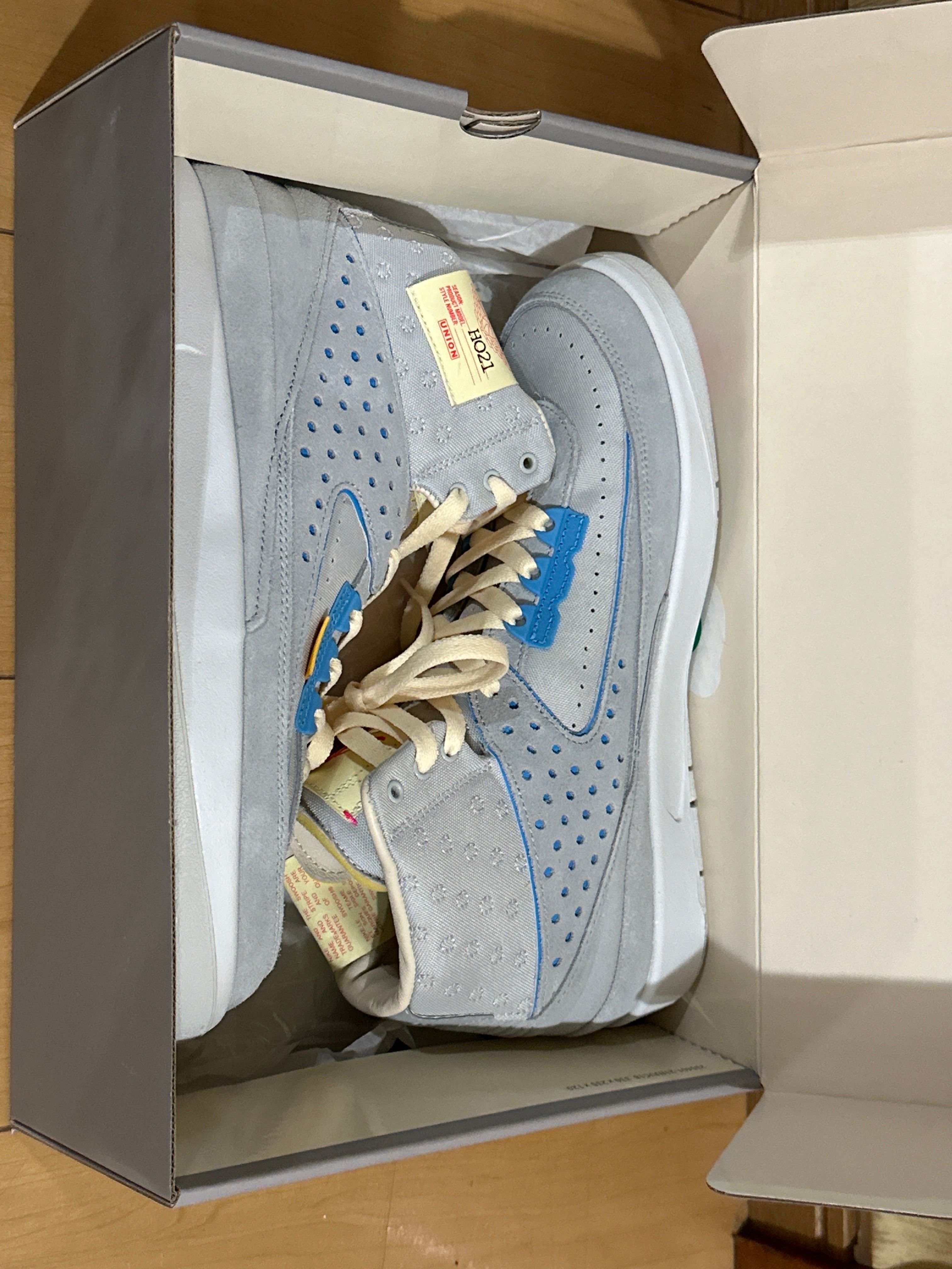 UNION × Nike Air Jordan 2 "Grey Fog"