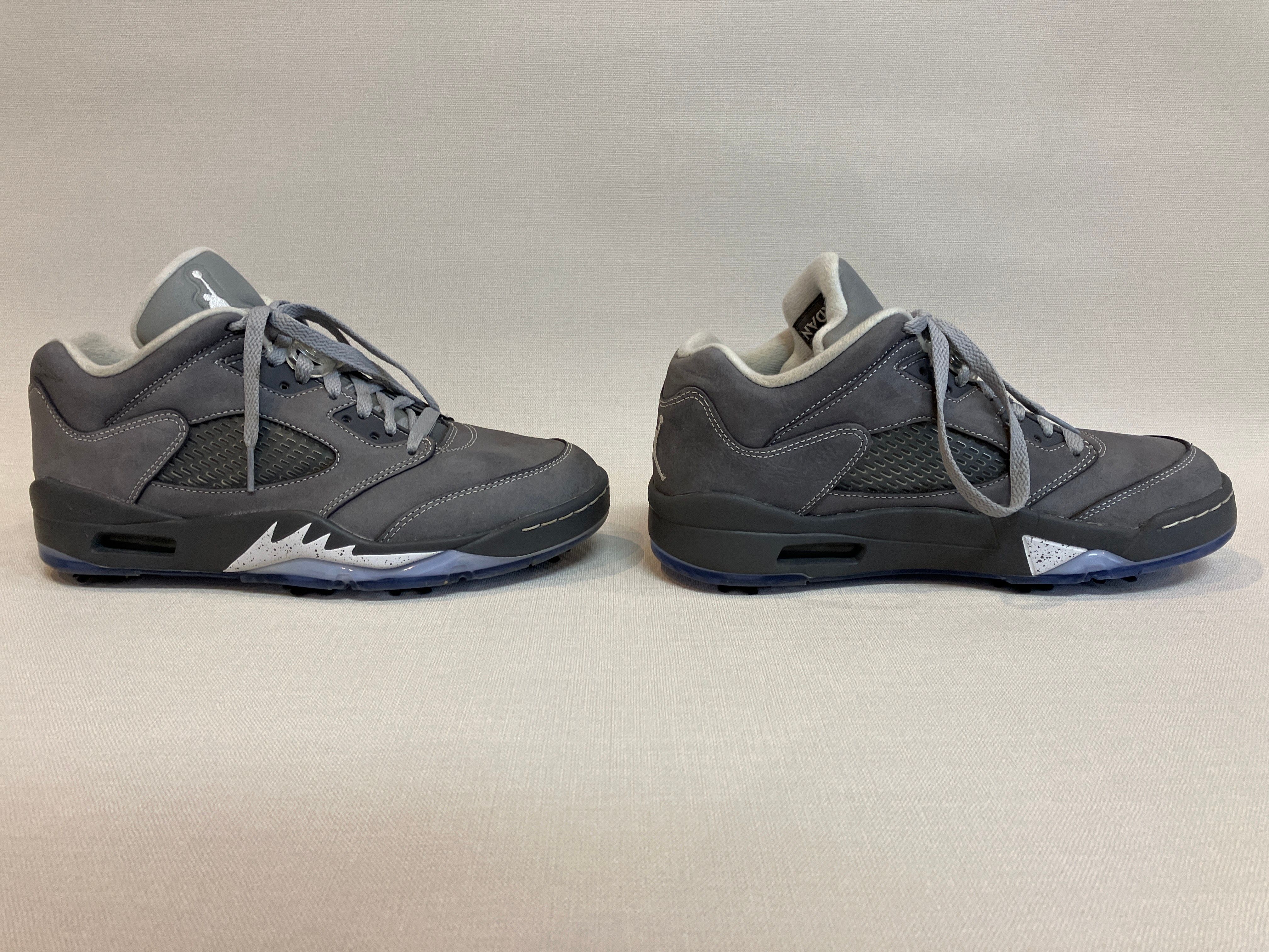 Nike Air Jordan 5 Low Golf Light "Graphite/Wolf Grey White"