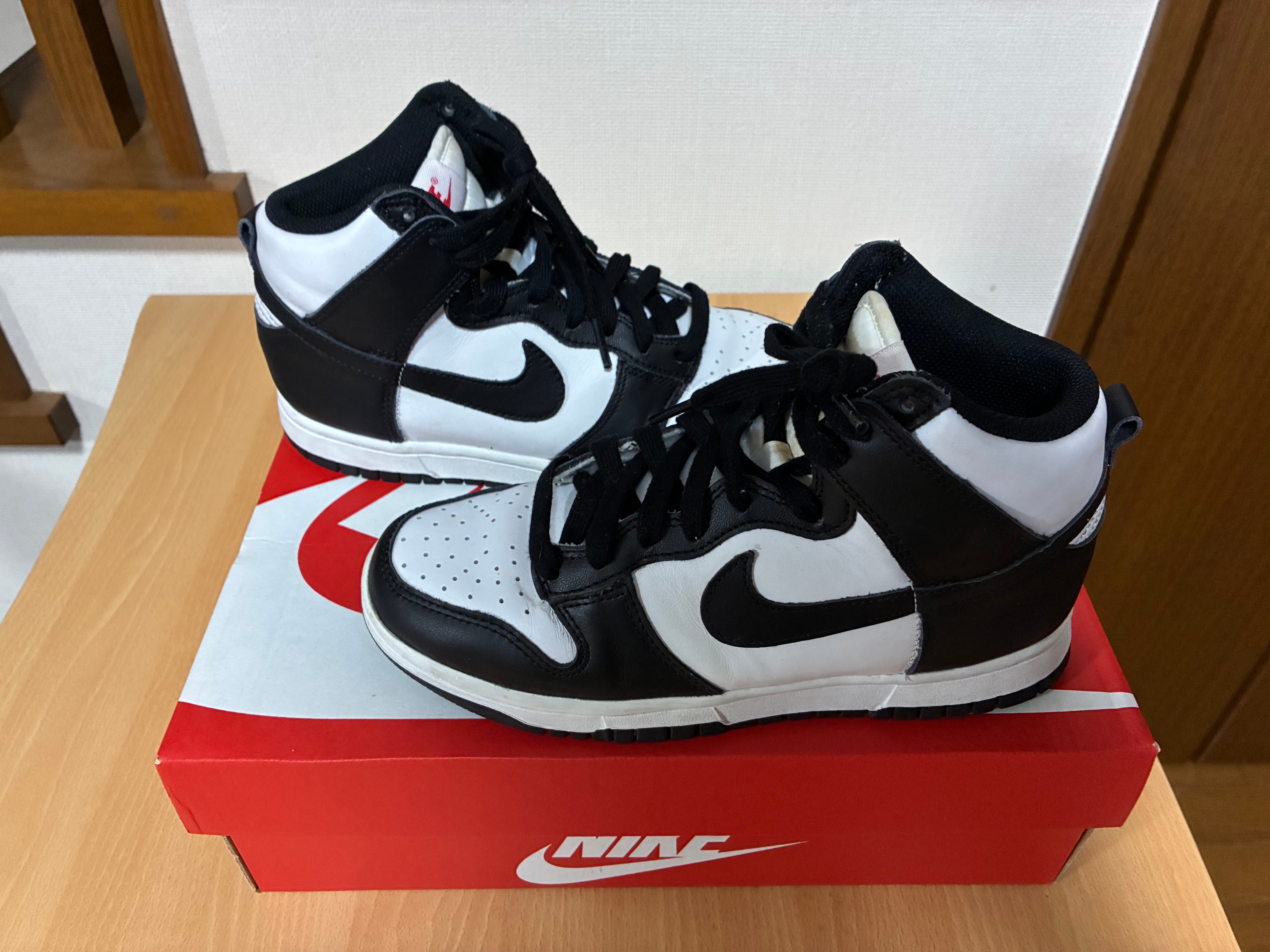 Nike Women's Dunk High "Black and White"