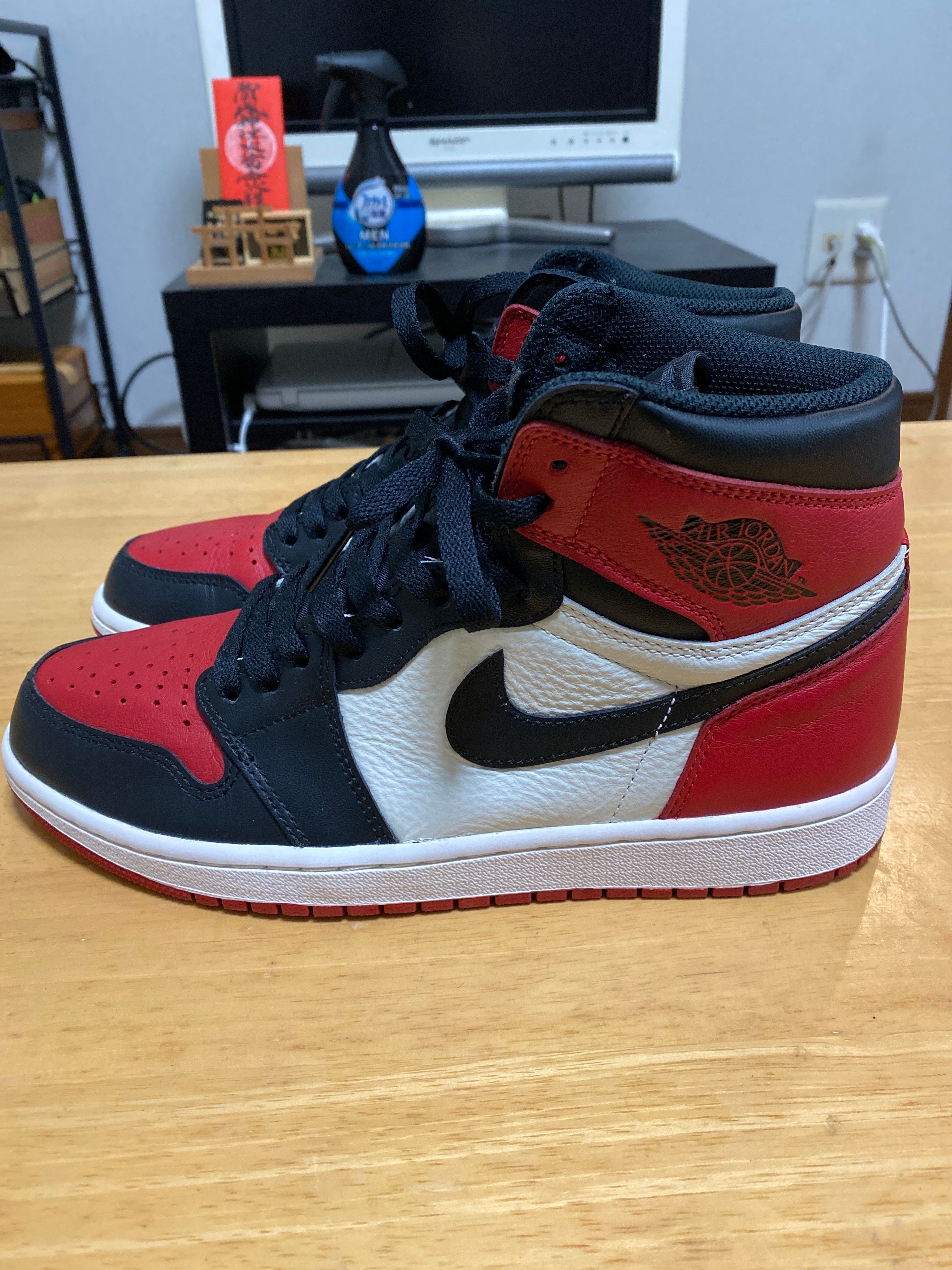 Nike Air Jordan 1 Retro High OG "Bred Toe"