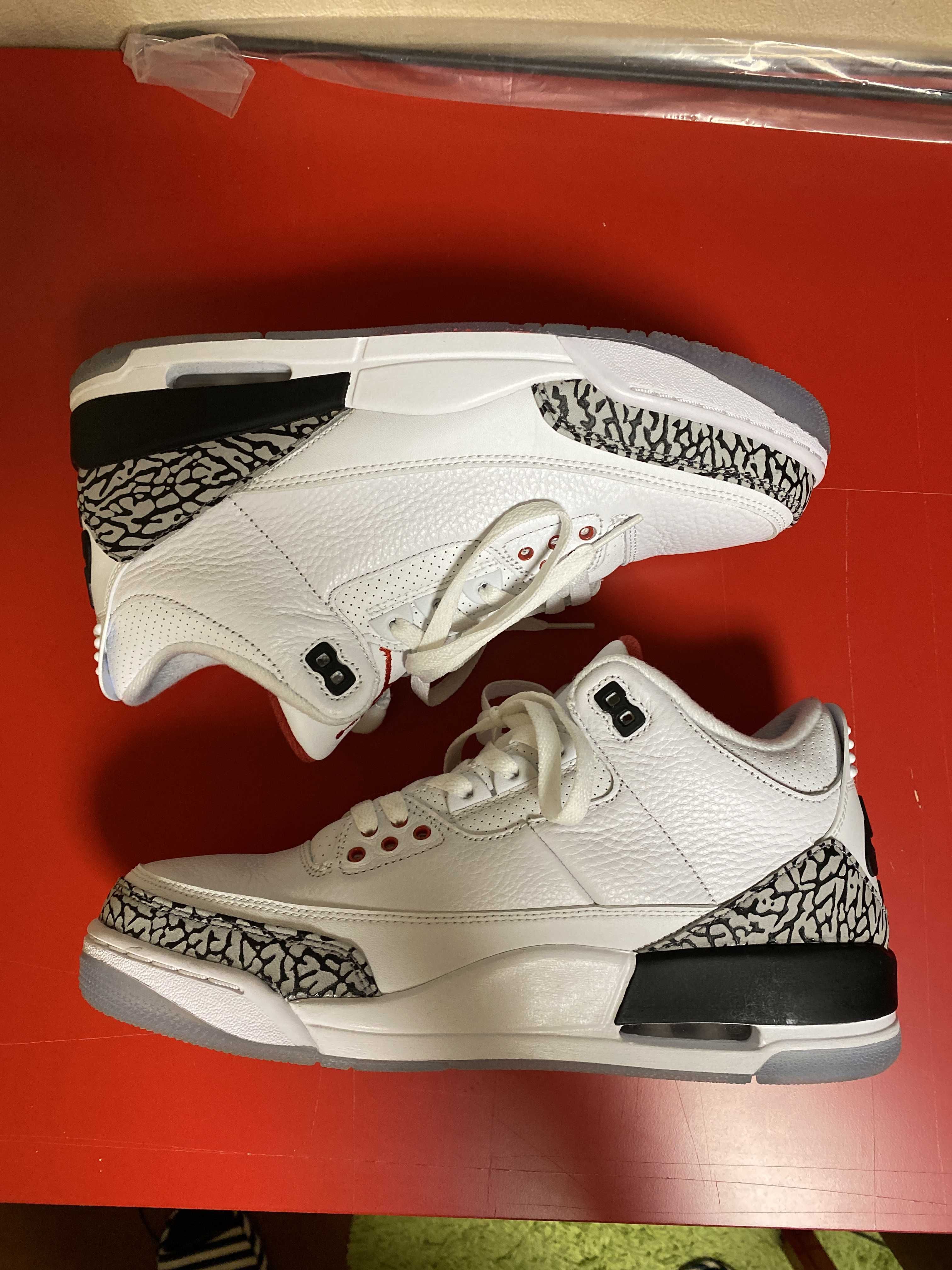 Nike Air Jordan 3 Retro "Free Throw Line White Cement"