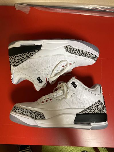 Nike Air Jordan 3 Retro "Free Throw Line White Cement"