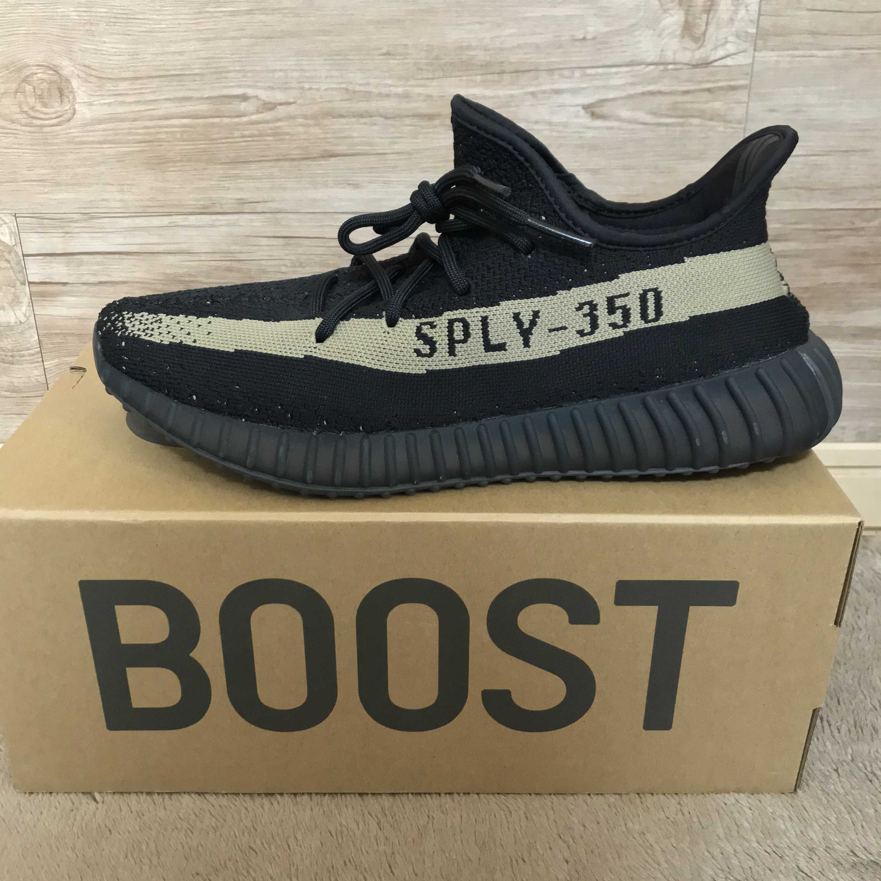 adidas YEEZY Boost 350 V2 "Core Black Green"