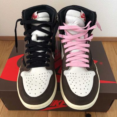 Travis Scott × Nike Air Jordan 1 Retro High OG TS SP "Sail/Dark Mocha"