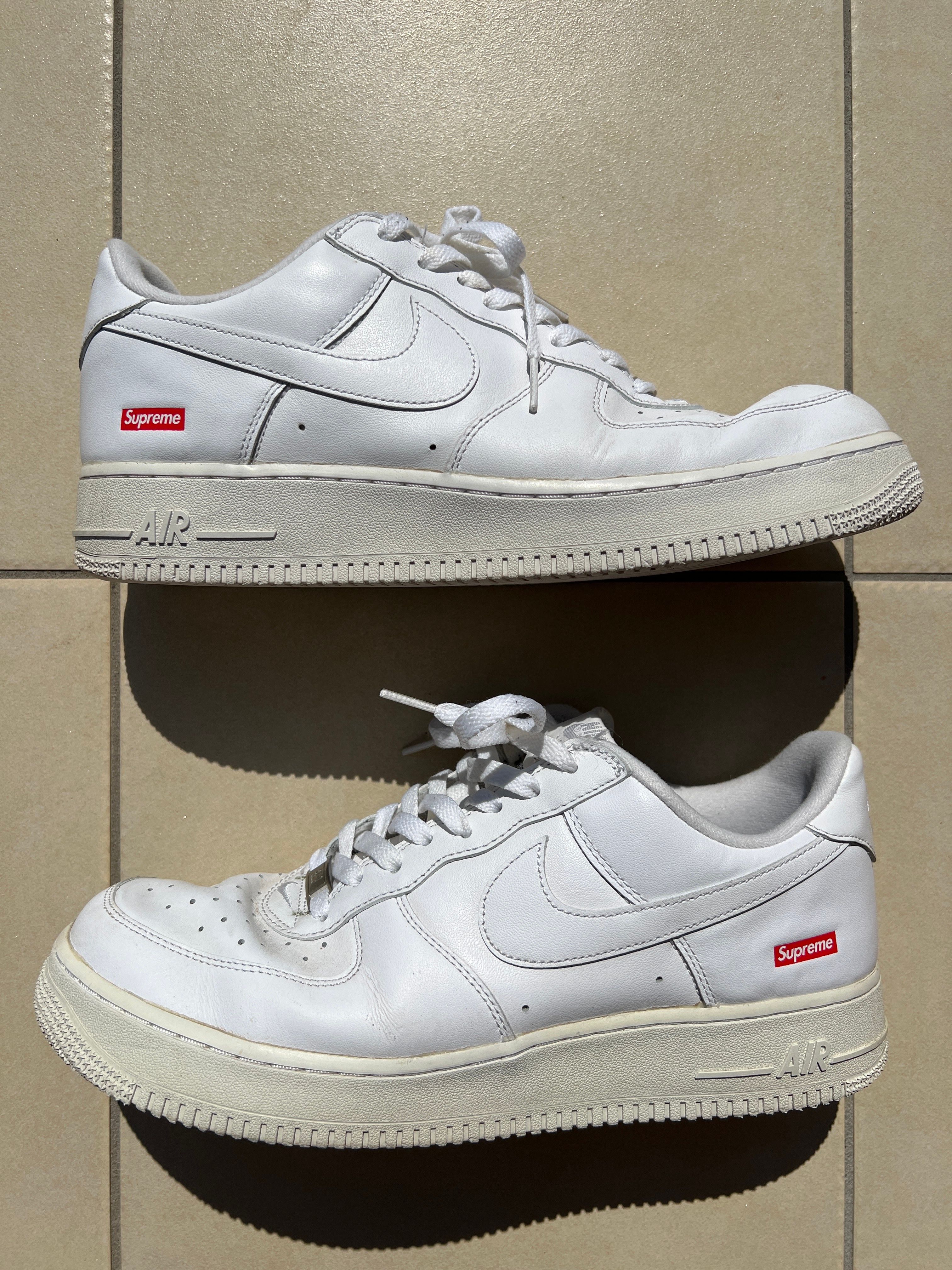 Supreme × Nike Air Force 1 Low "White"