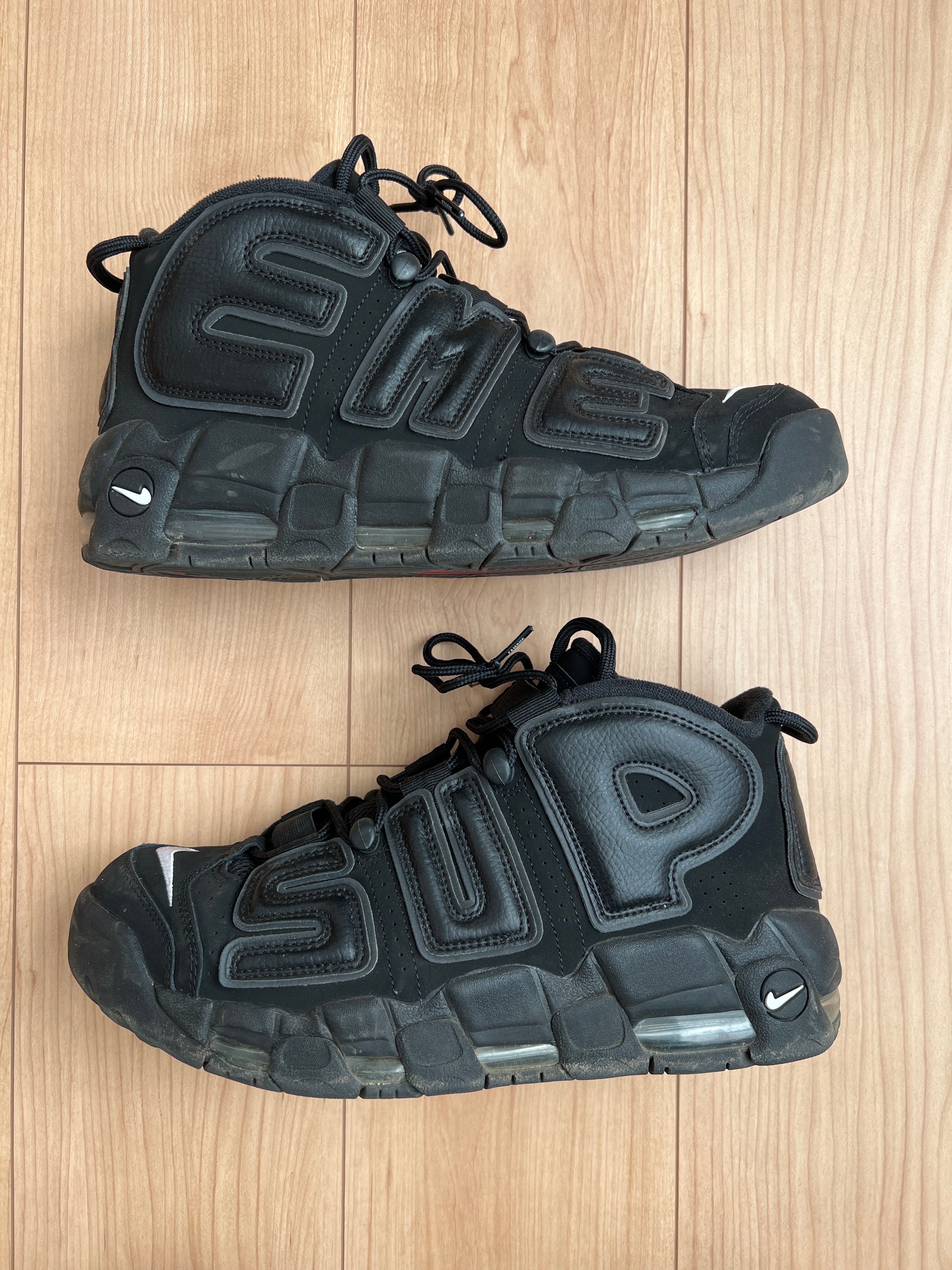 Supreme × Nike Air More Uptempo "Black"