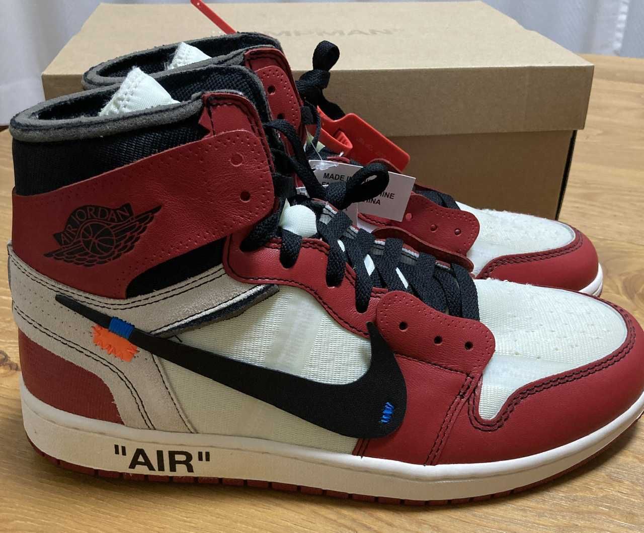 Off-White × Nike Air Jordan 1 Retro High The Ten "Chicago"