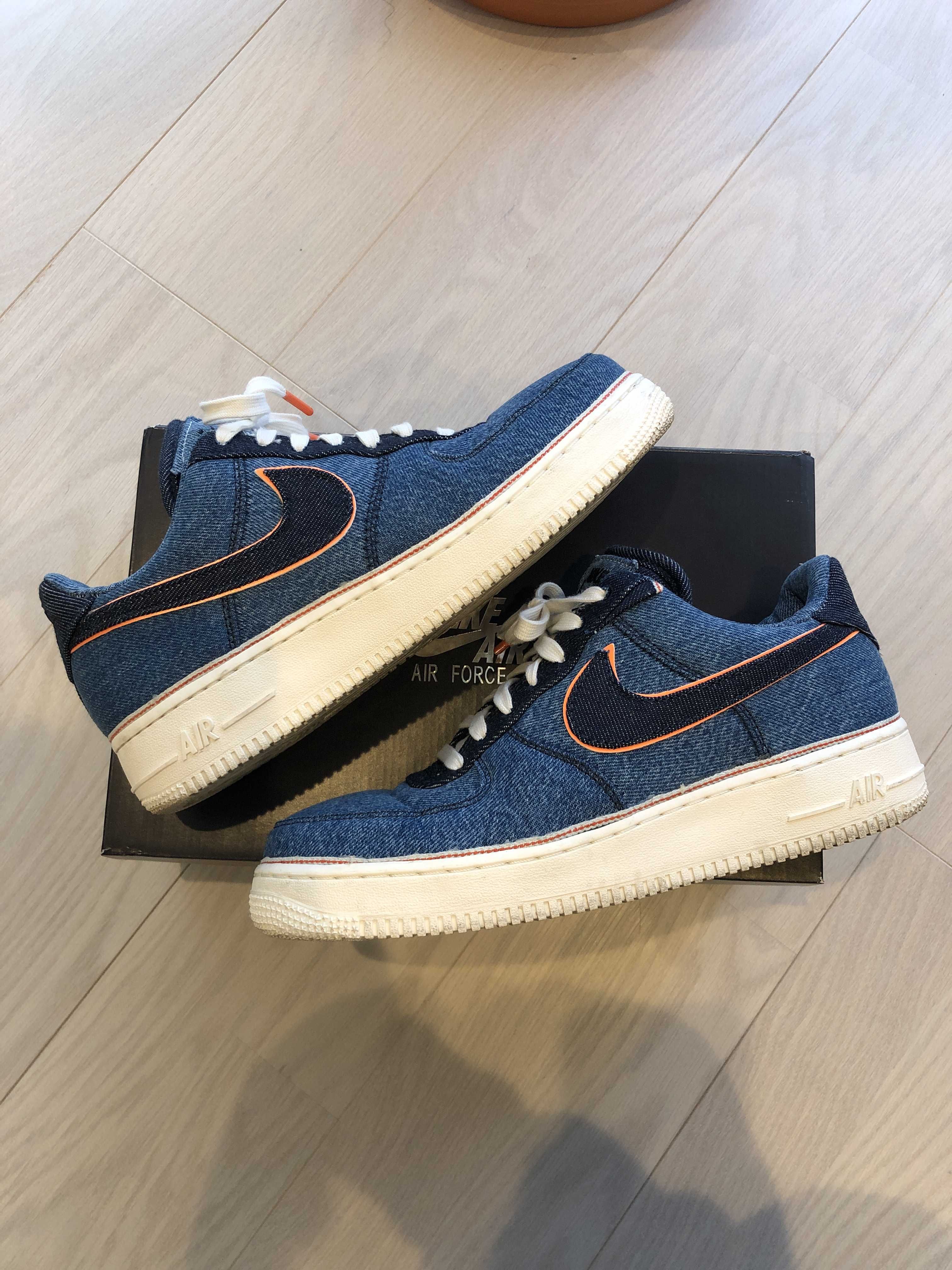 3×1 × Nike Air Force 1 Low Denim Pack "Indigo"