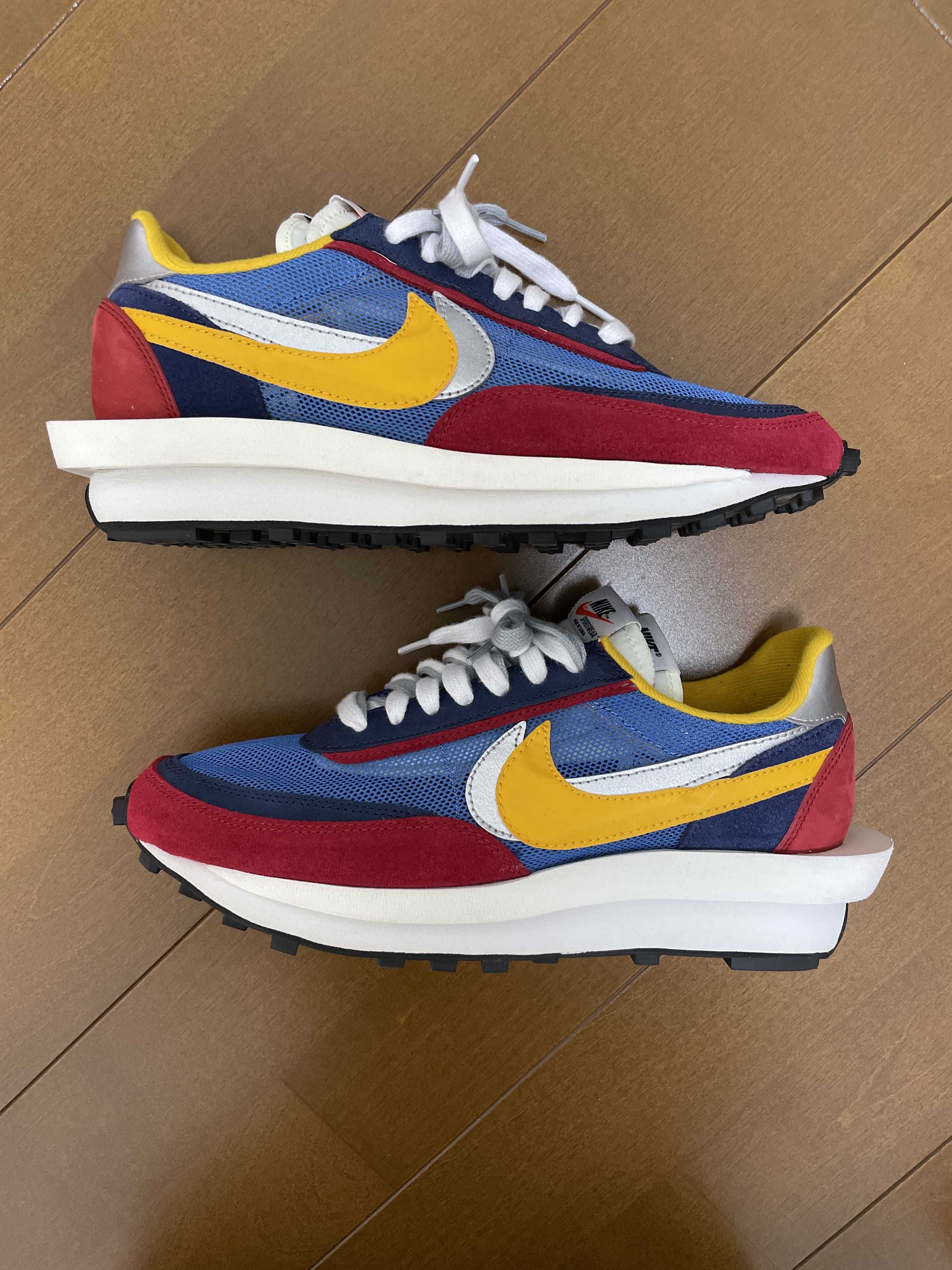 sacai × Nike LDV Waffle "Red/Blue"