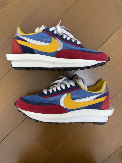 sacai × Nike LDV Waffle "Red/Blue"