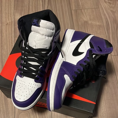 Nike Air Jordan 1 Retro High OG "Court Purple White/Black" (2020)