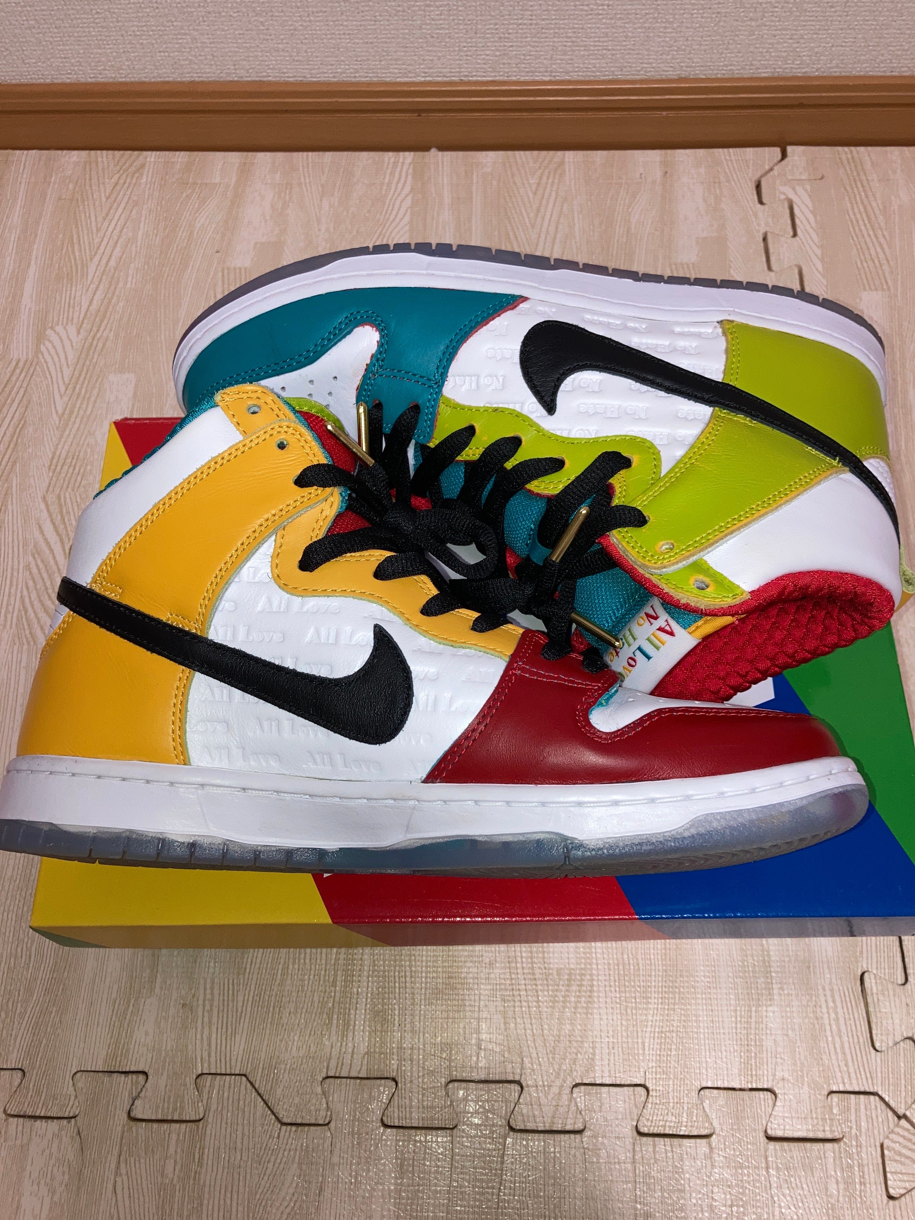 froSkate × Nike SB Dunk High Pro QS "All Love"