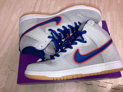 Nike SB Dunk High "Rush Blue and Team Orange/New York Mets"